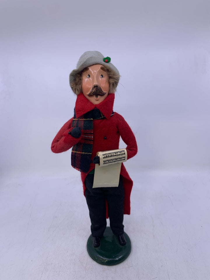 1986 BYERS' CHOICE MAN WITH MUSIC.