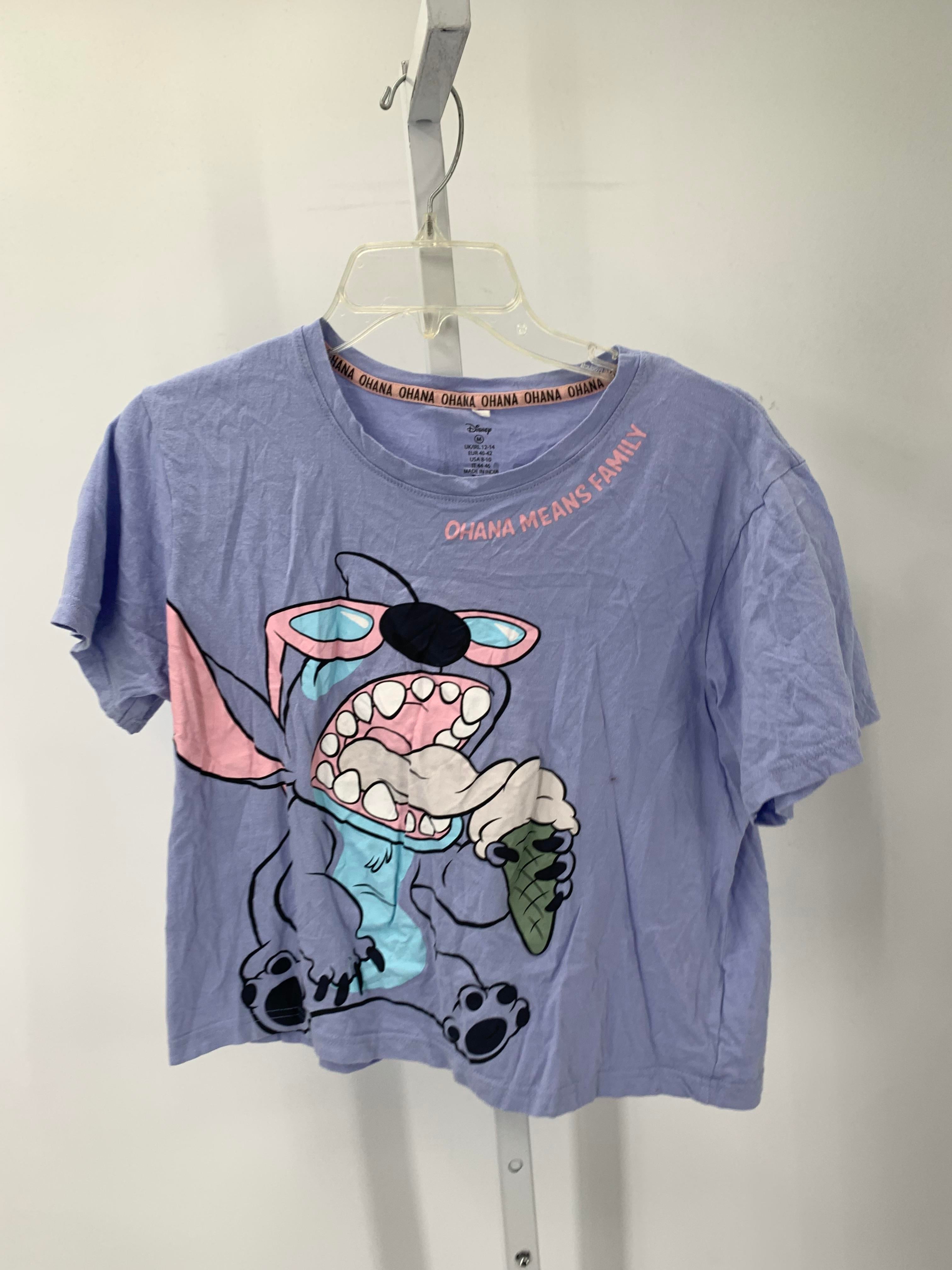 Disney Size 8-10 Girls Short Sleeve Shirt