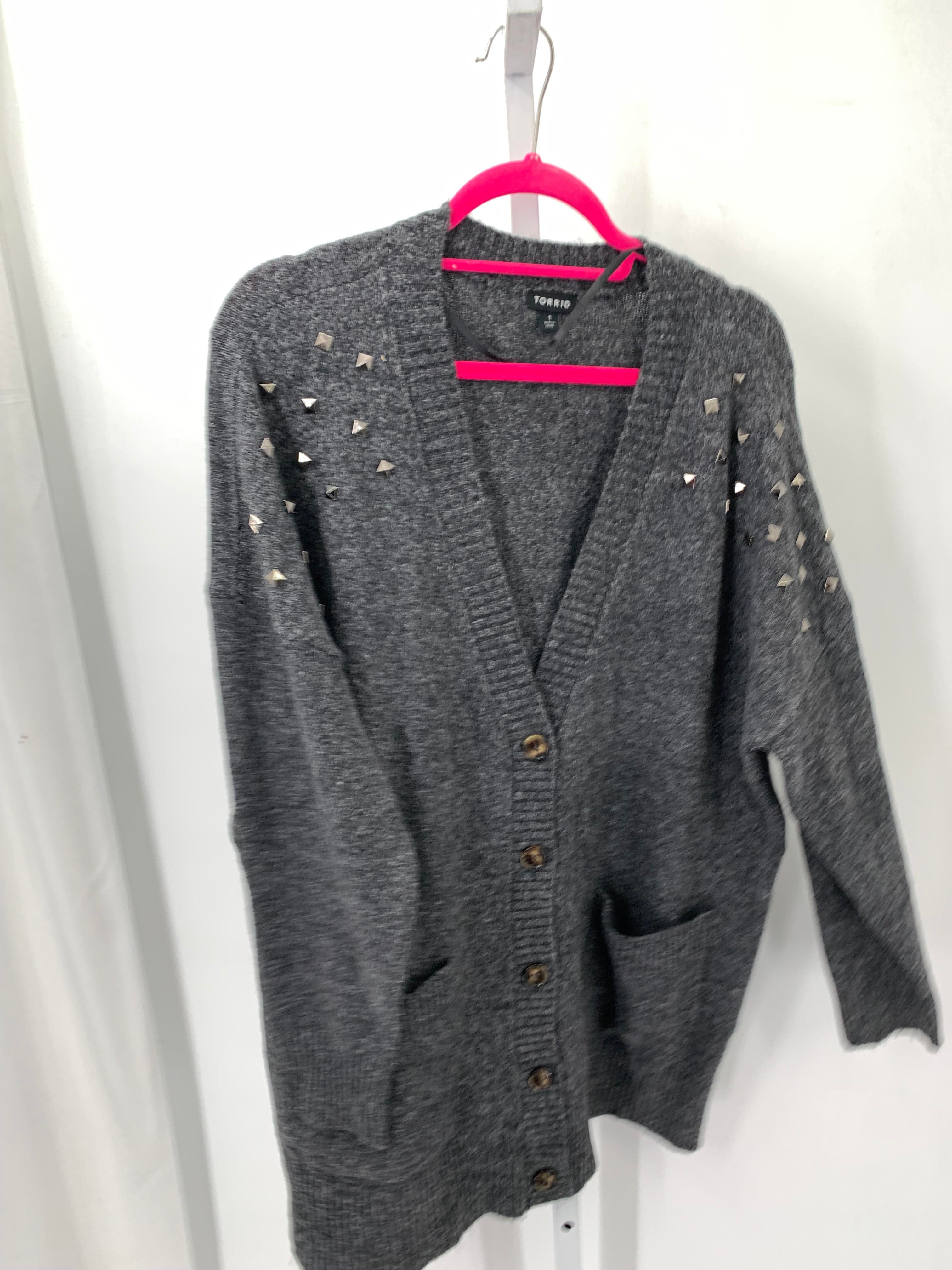 Torrid Size 1X Womens Long Slv Sweater