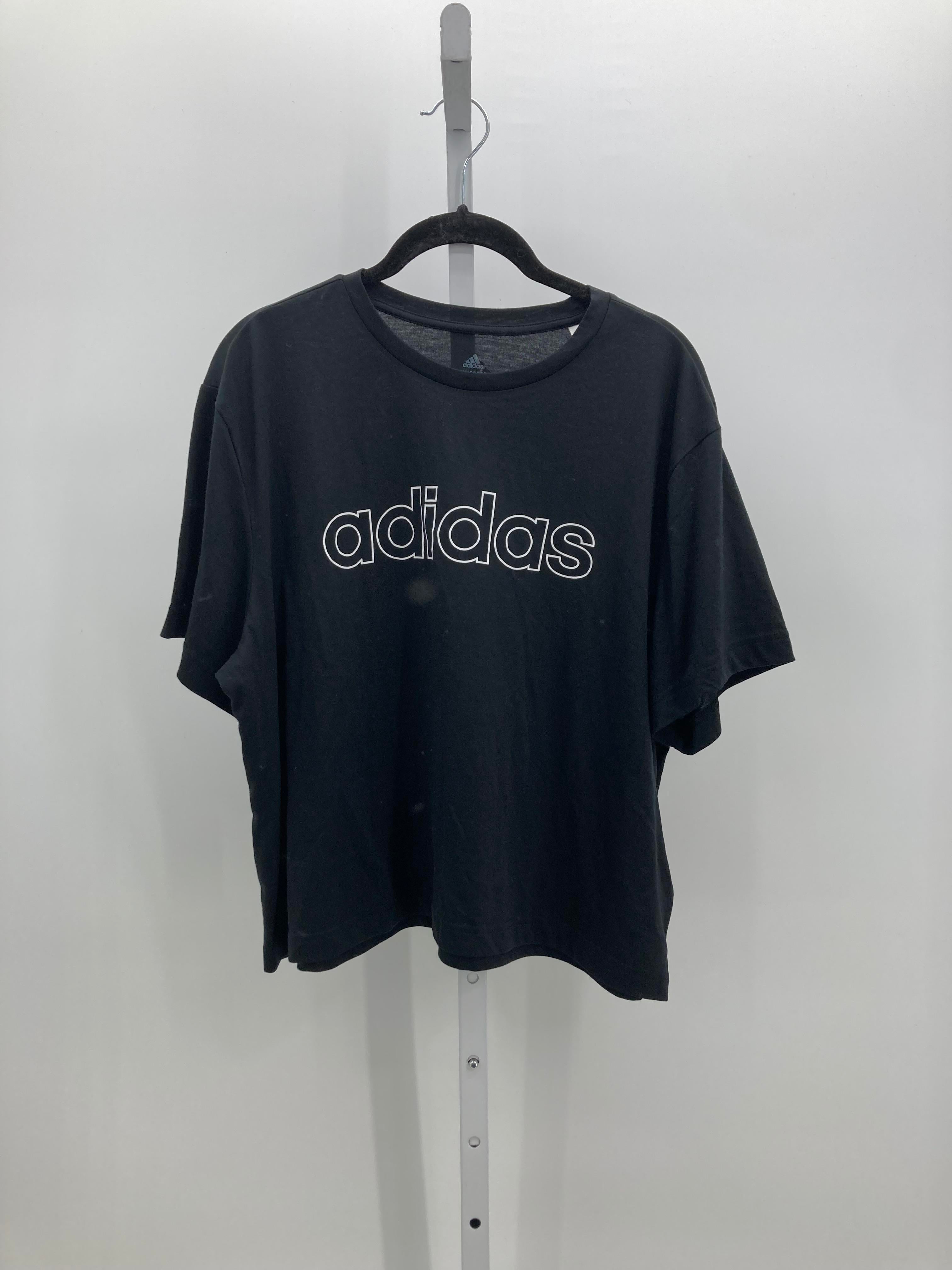 Adidas Size Extra Large Misses Short Sleeve Shirt