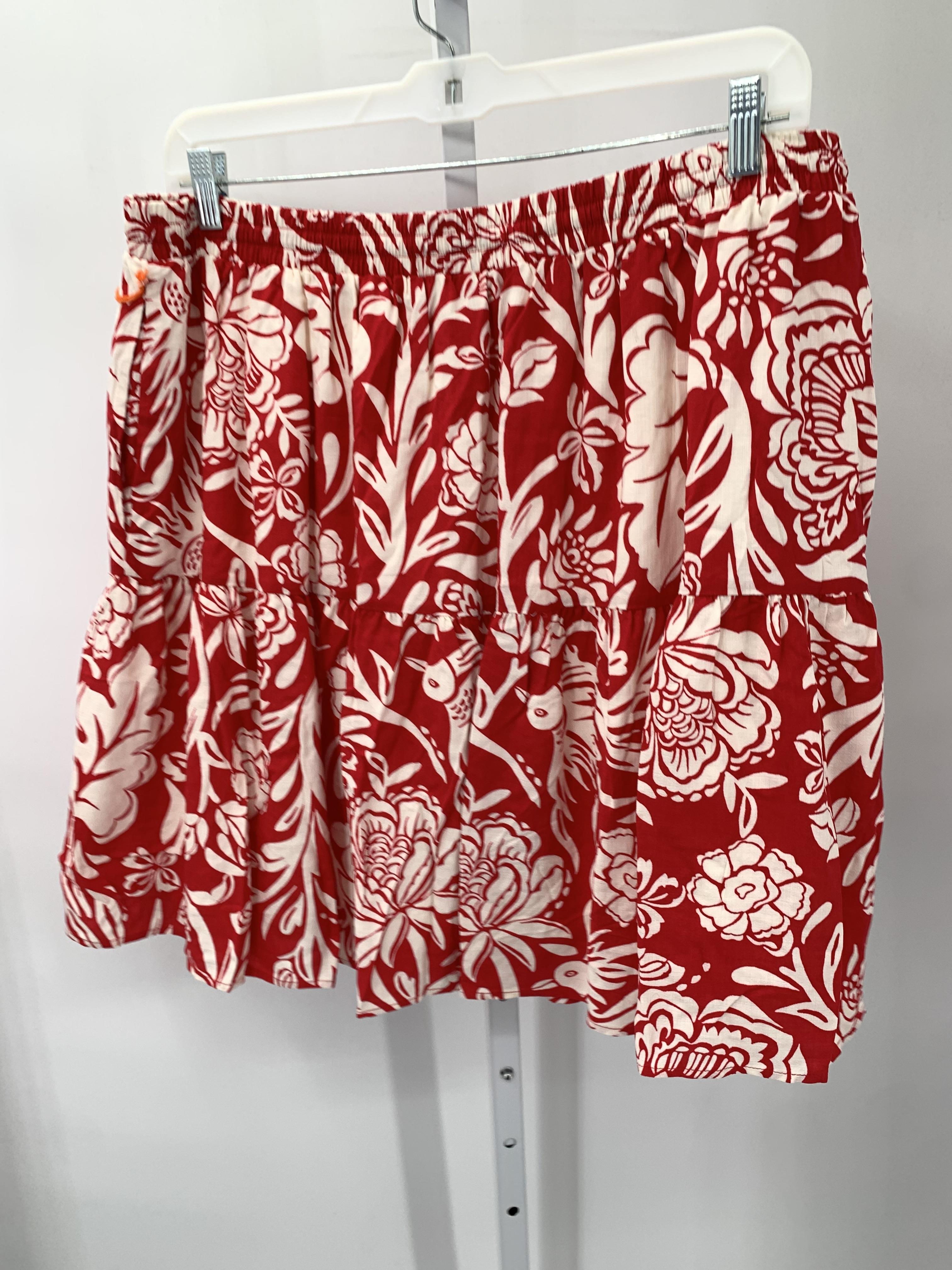 Knox Rose Size 2X Womens Skirt