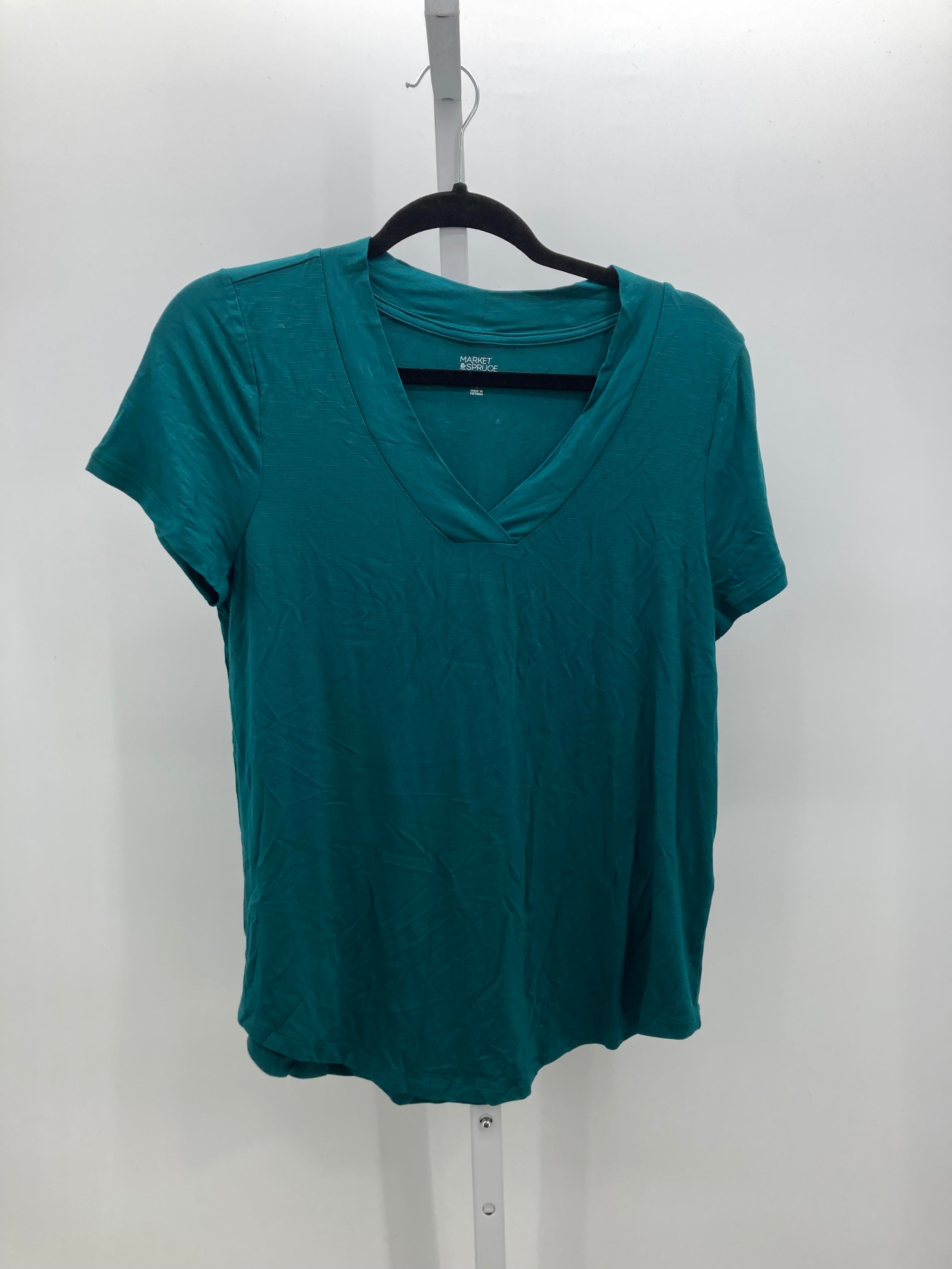 market & spruce Size Medium Misses Short Sleeve Shirt