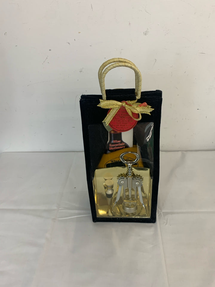 3 PC WINE GIFT BAG.