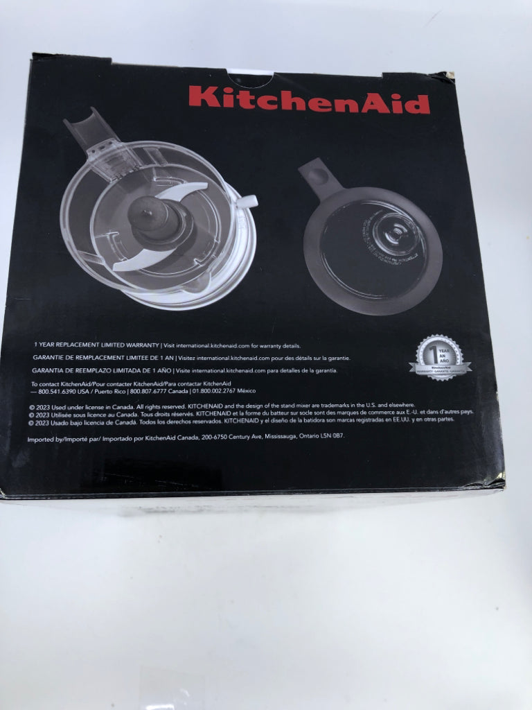 NIB FOOD CHOPPER KITCHEN AID.