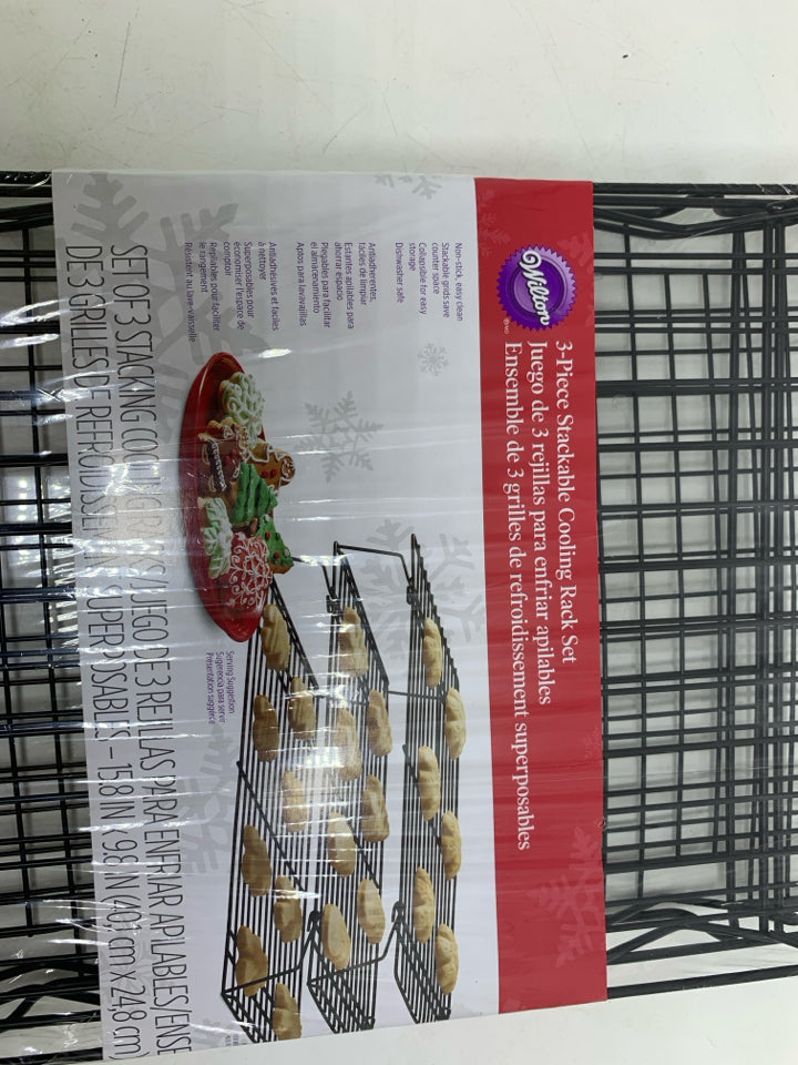 NIP 3 PACK COOLING RACKS.