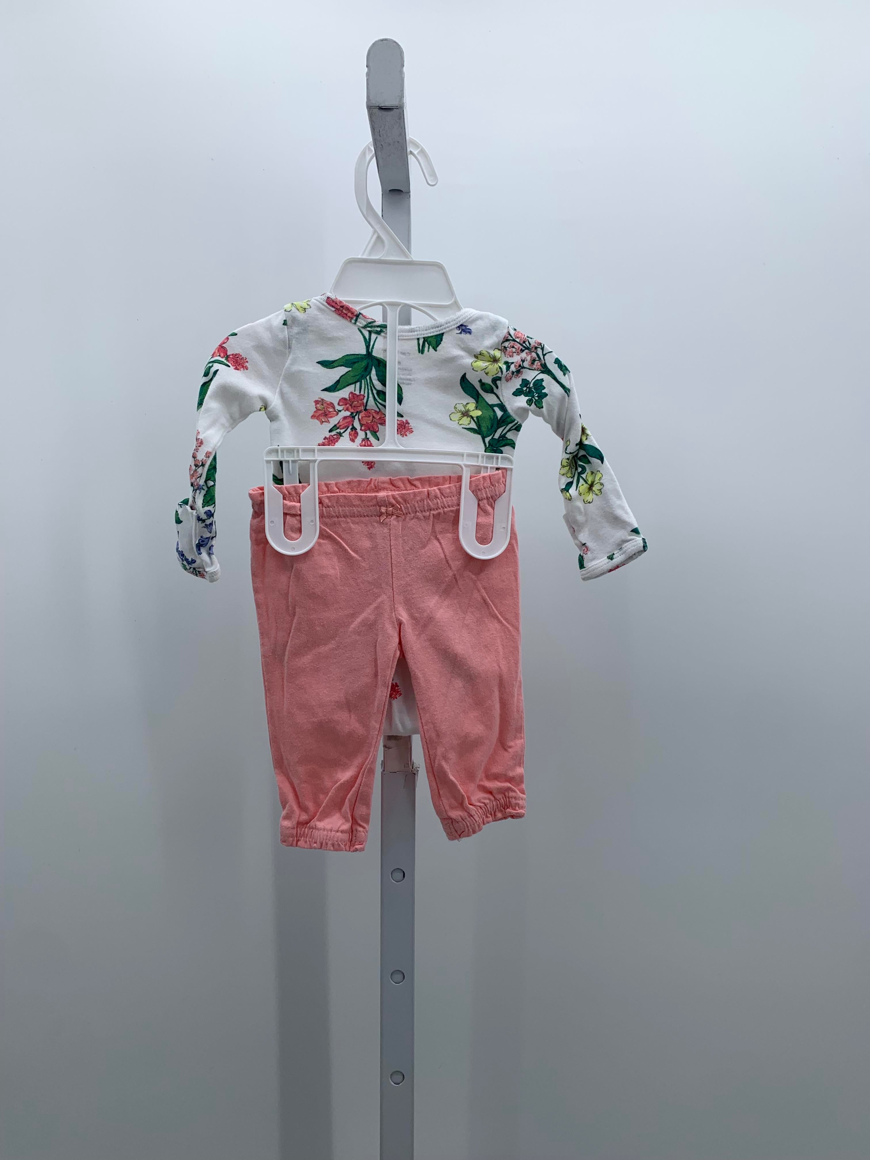 Carters Size Newborn Girls 2 Pieces