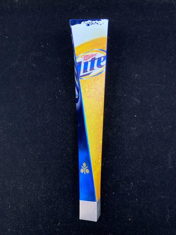 MILLER LITE BEER TAP.