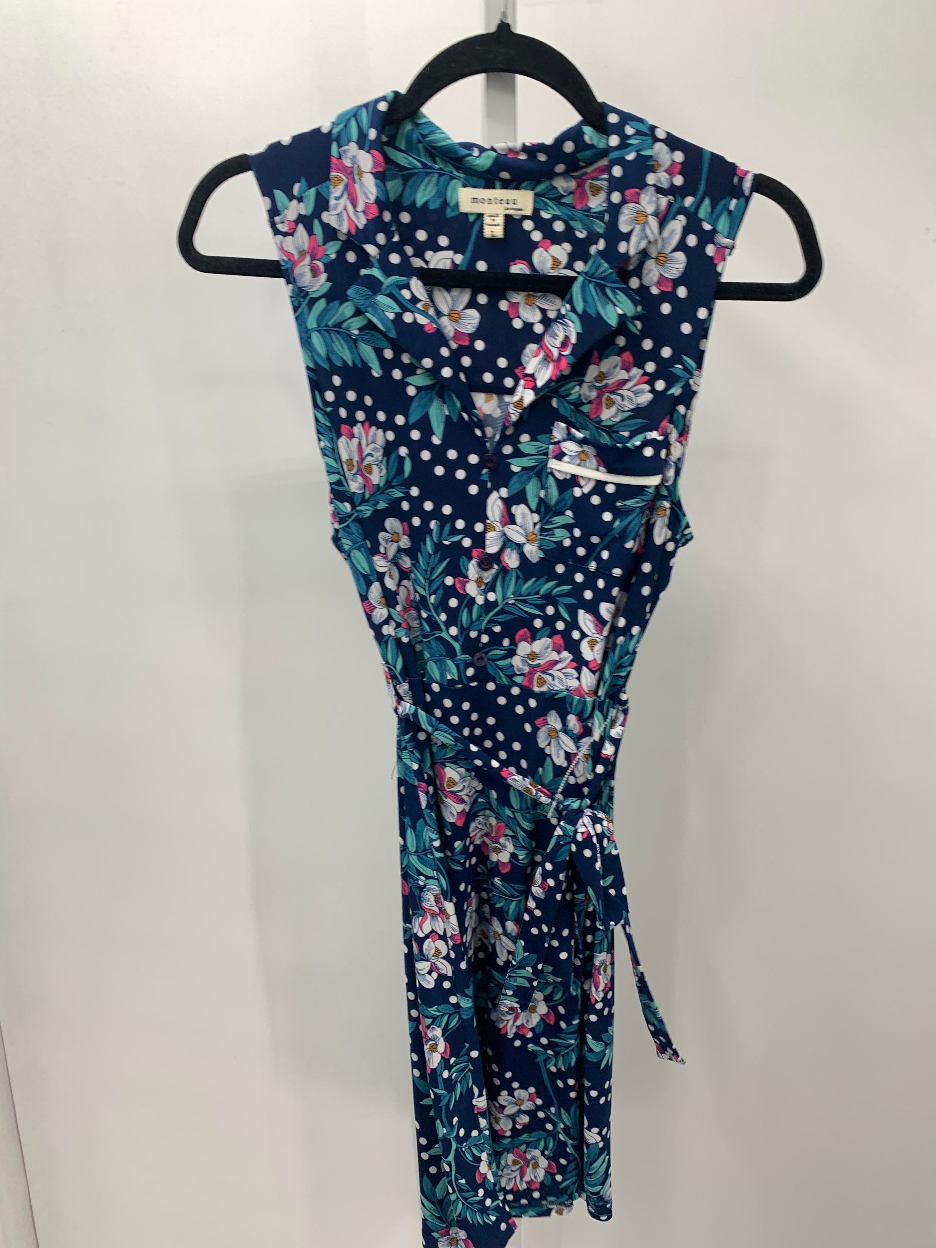 monteau Size Large Misses Sleeveless Dress