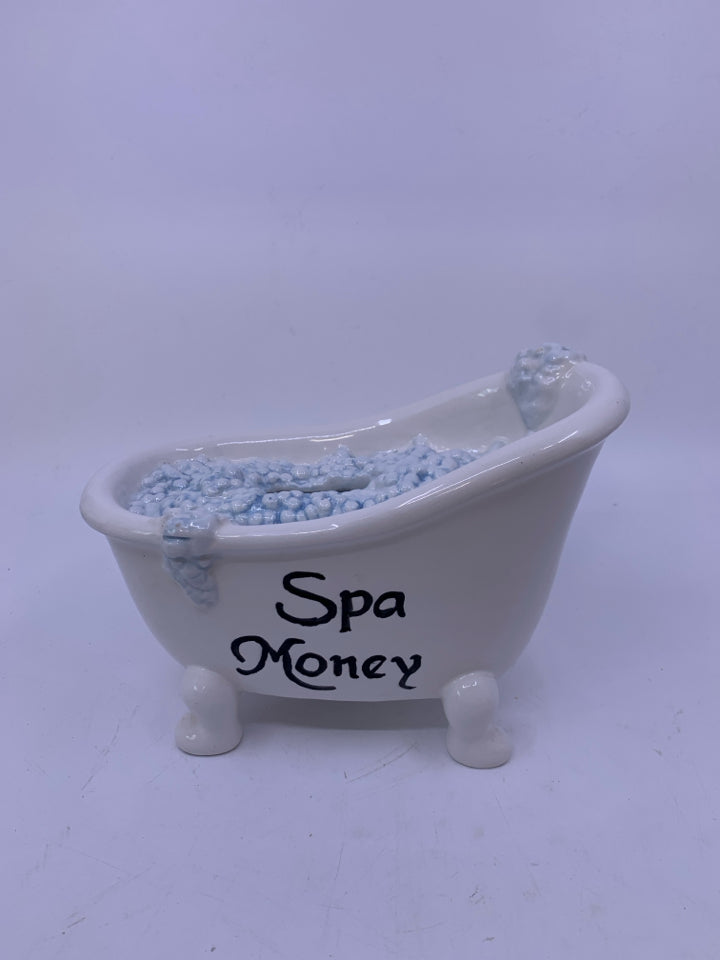 CLAW FOOT TUB SPA MONEY COIN BANK.