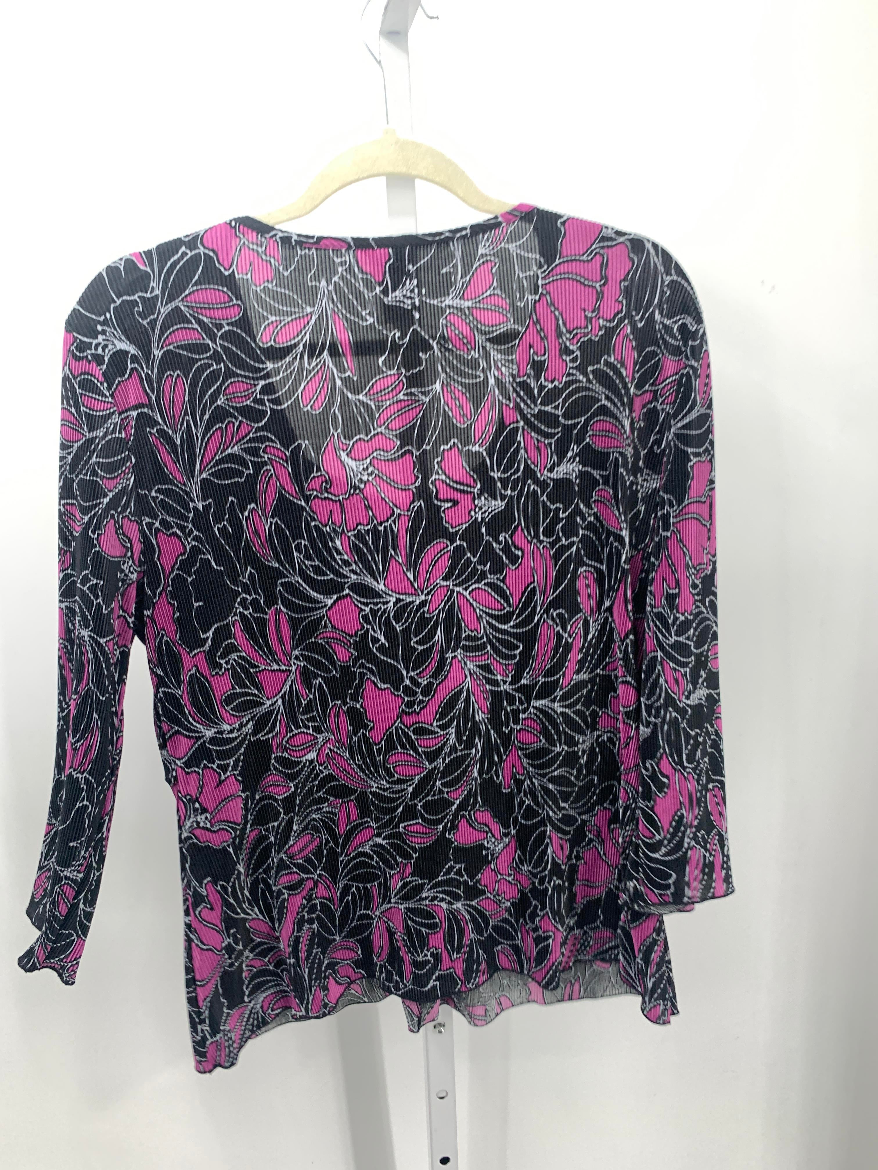 Covington Size Large Misses 3/4 Sleeve Shirt