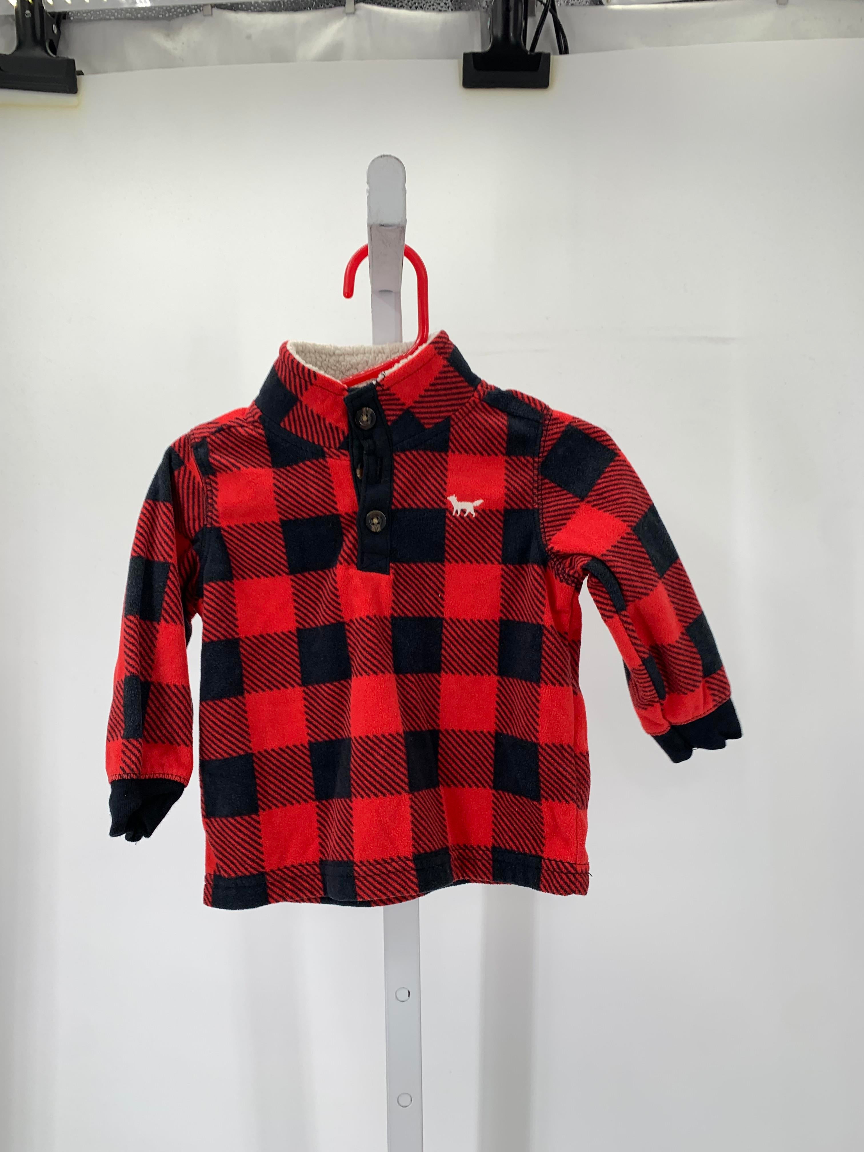 BLACK PLAID FLEECE