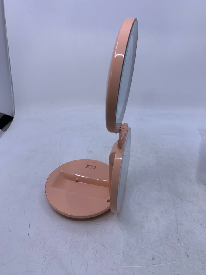 Zadro Lighted Travel Makeup Mirror Handheld