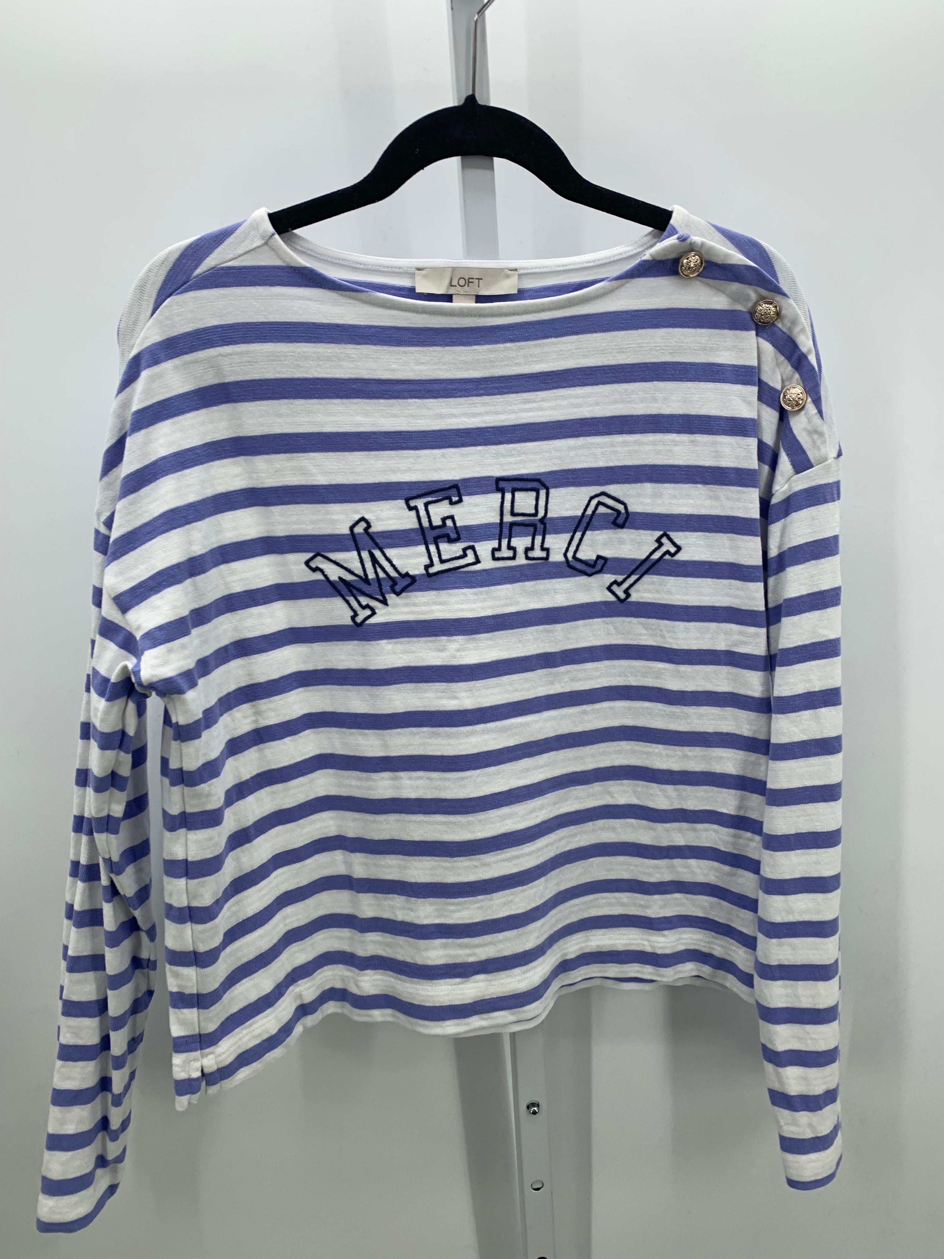 Loft Size Medium Misses Long Sleeve Shirt