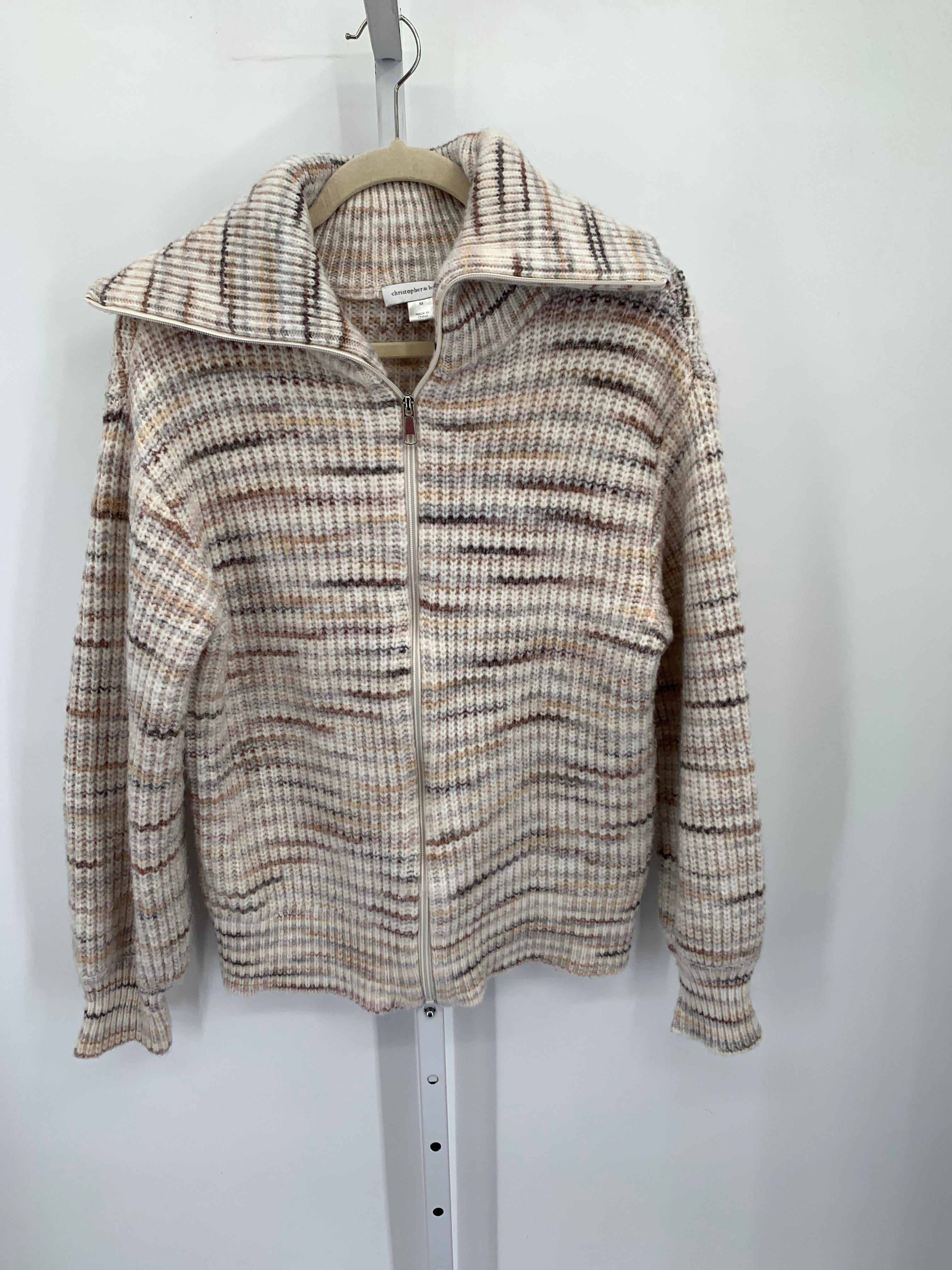 Christopher & Banks Size Medium Misses Long Slv Sweater