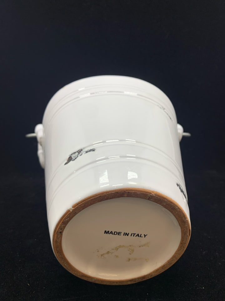 CERAMIC PAIL MADE IN ITALY.