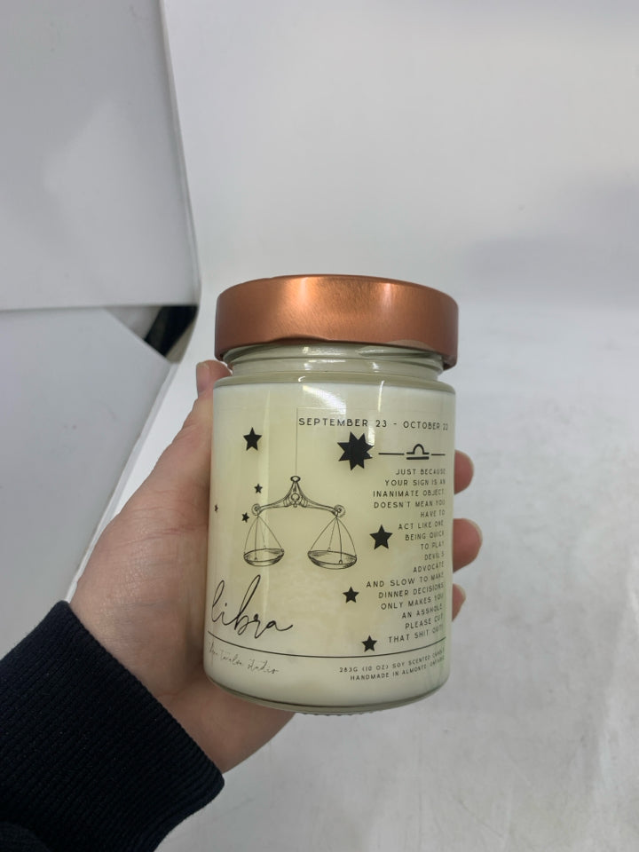NEW LIBRA CANDLE.