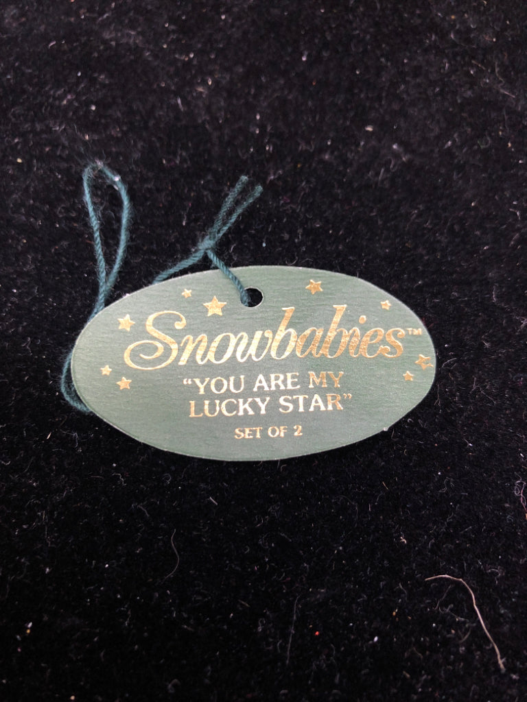 SNOWBABIES YOUR MY LUCKY STAR-2 pc.