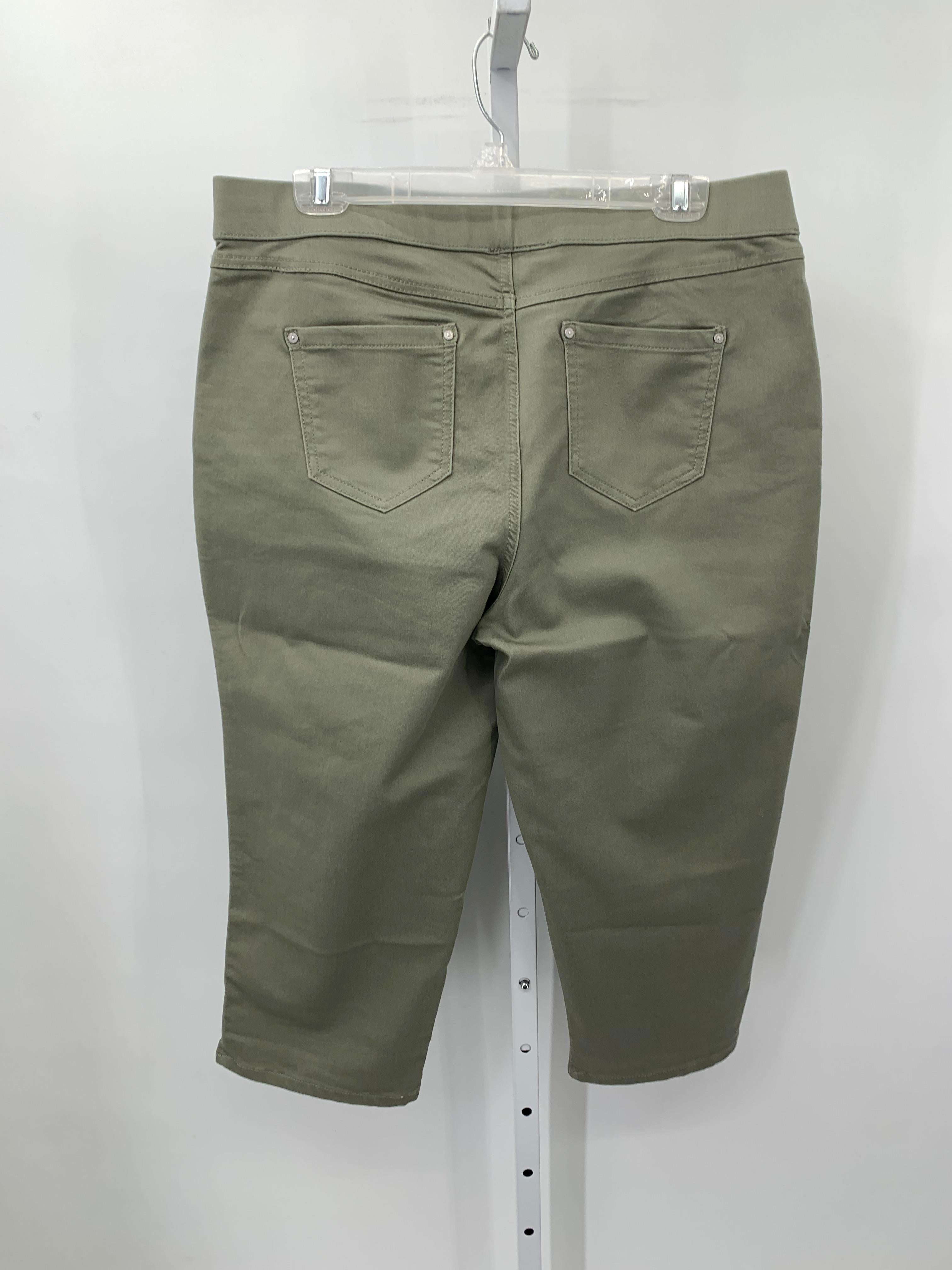 Khakis & Co Size 14 Misses Capri Pants