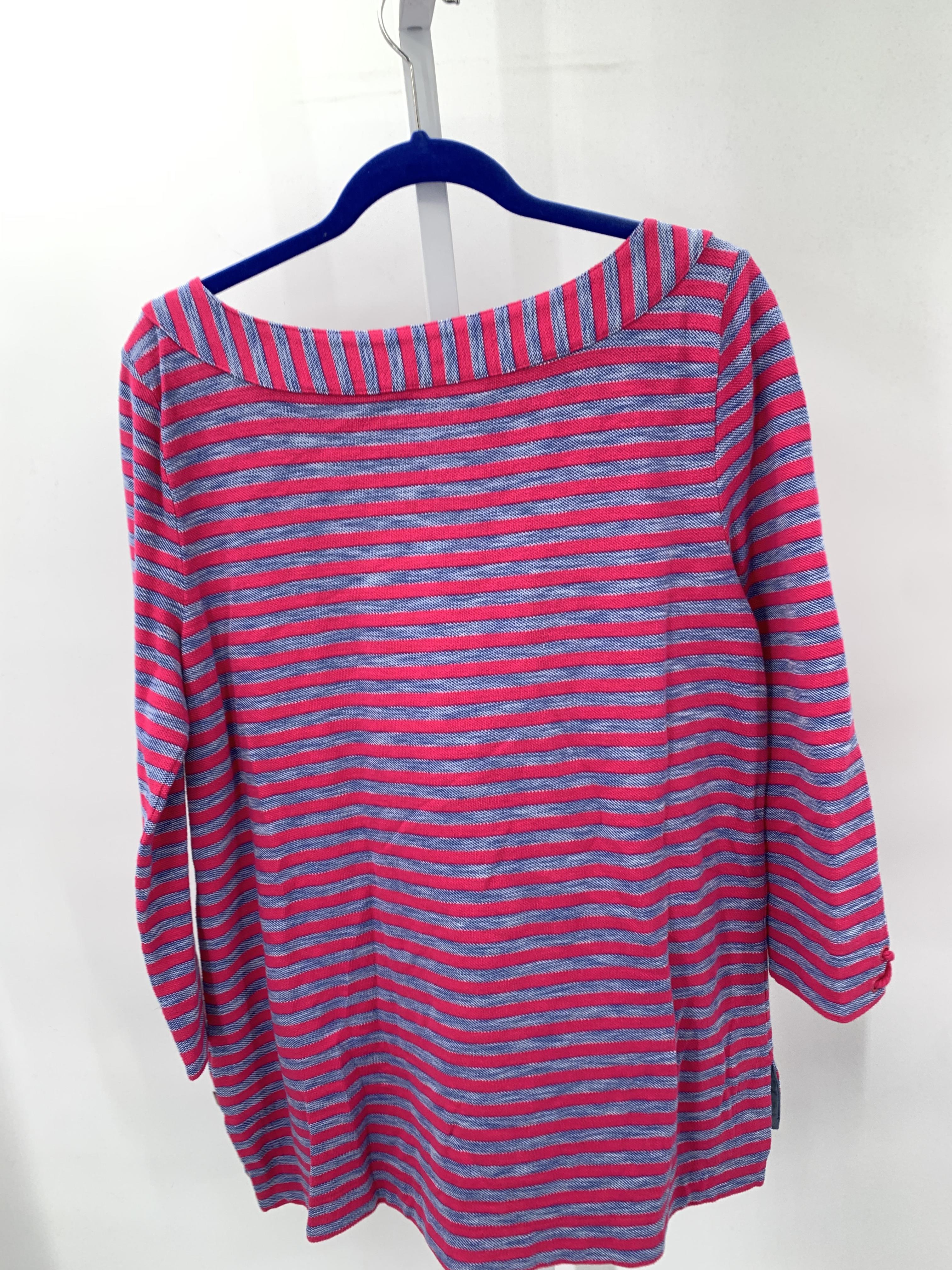 Talbots Size Large Misses 3/4 Sleeve Shirt