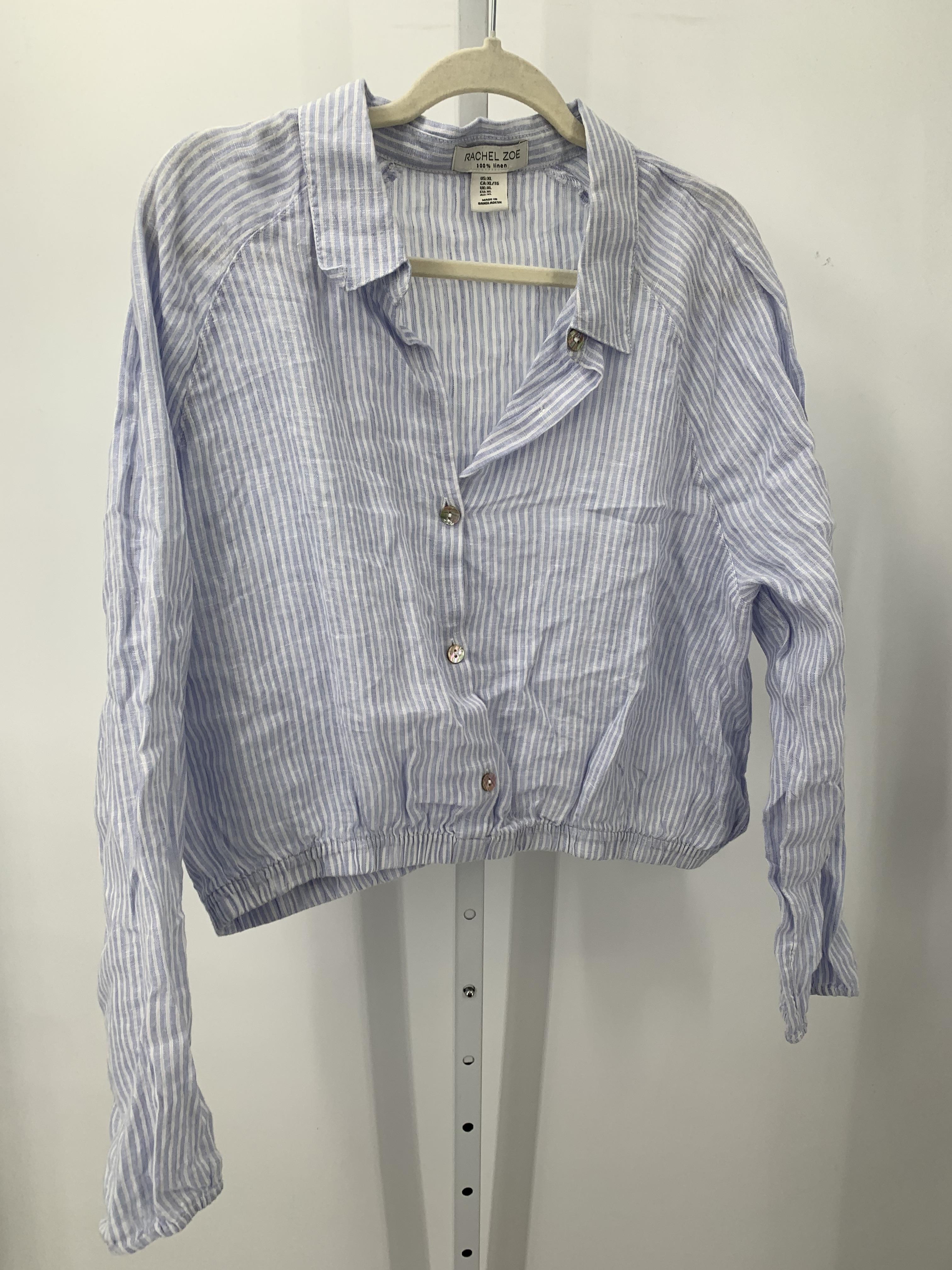 Rachel Zoe Size Extra Large Misses Long Sleeve Shirt