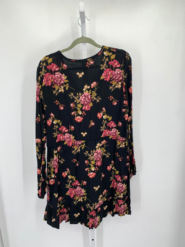 Xhilaration Size XXL Juniors Long Sleeve Dress