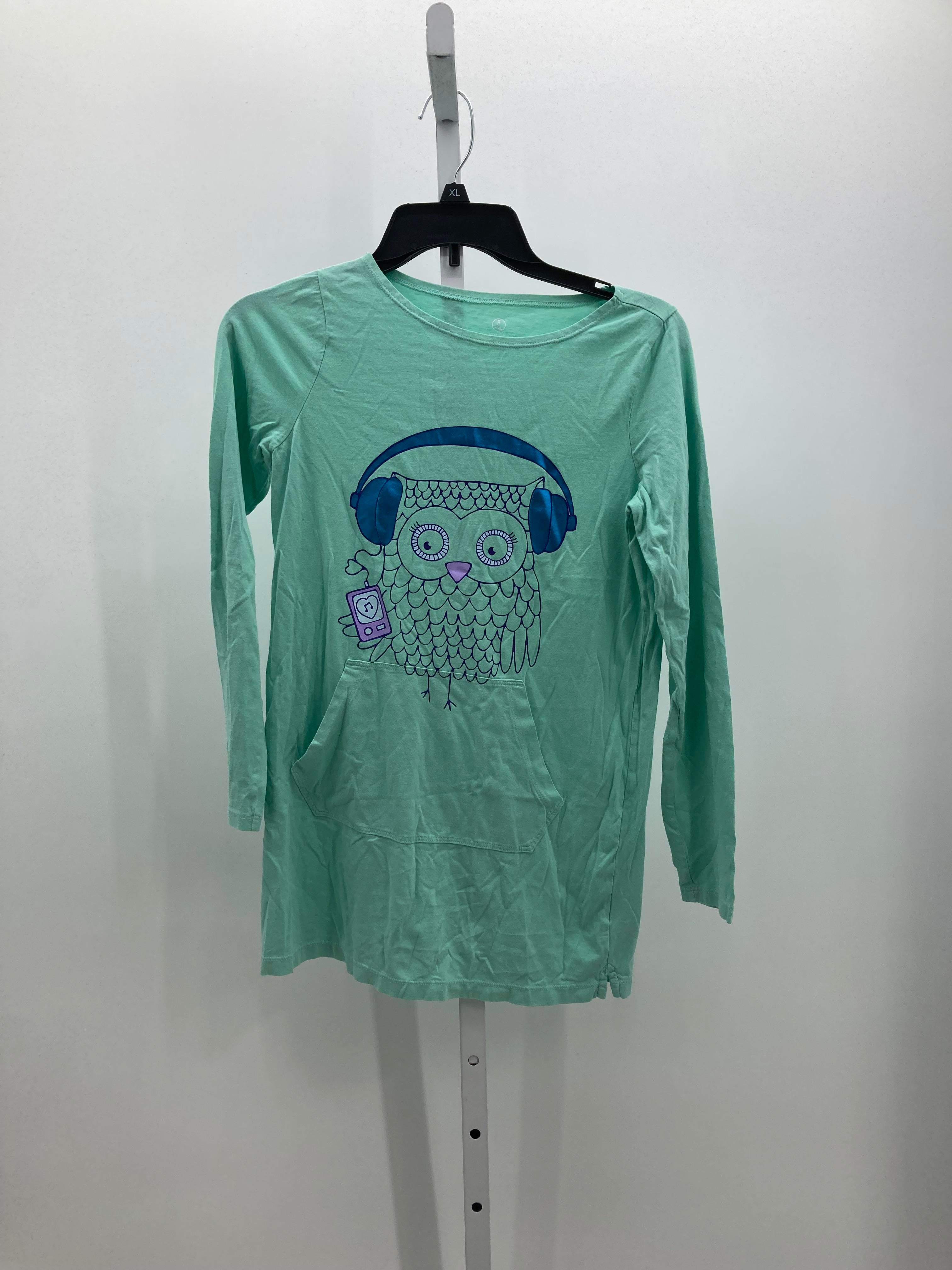 Lands End Size 14 Girls Long Sleeve Shirt