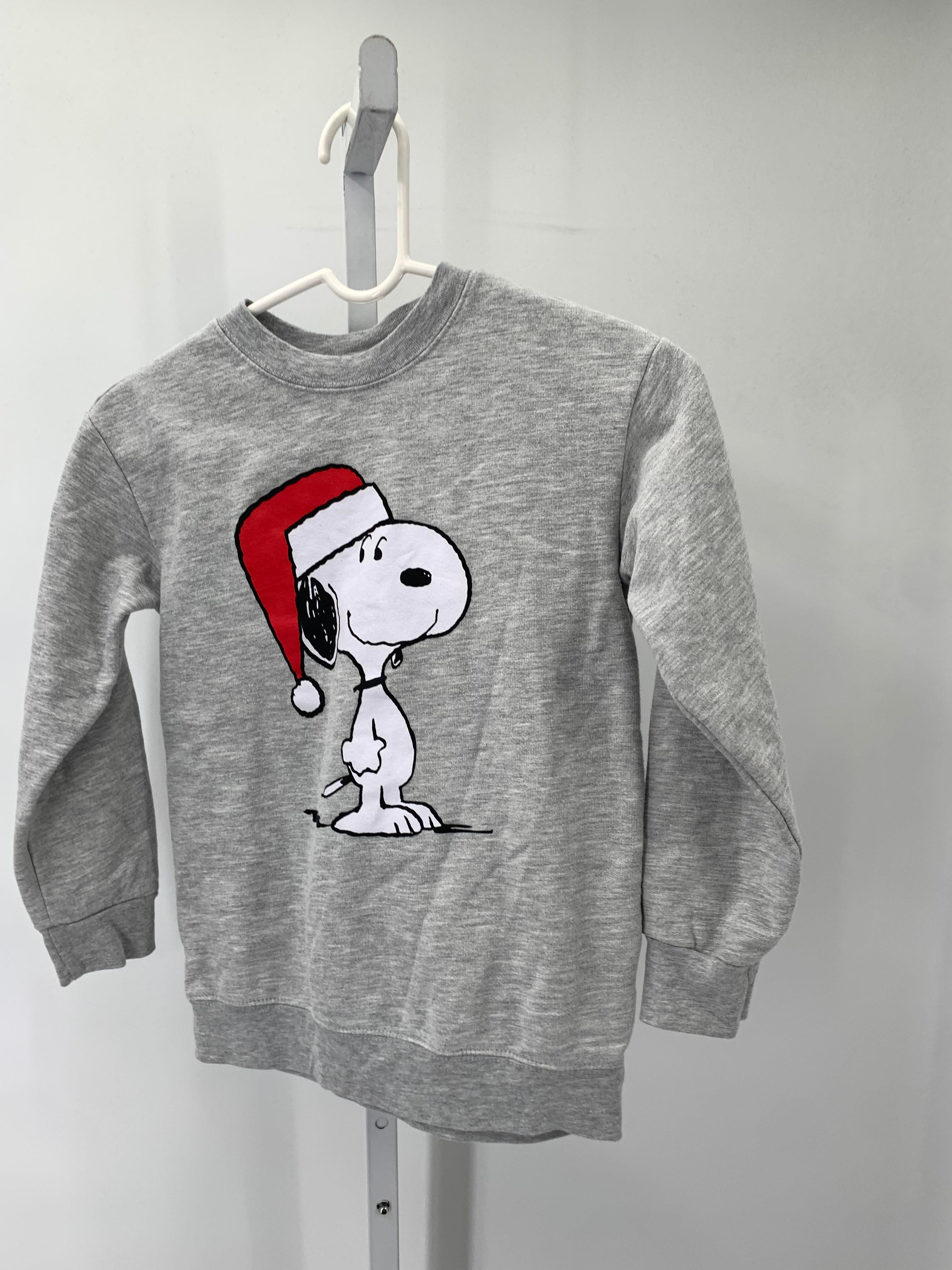 LONG SLV SHIRT SNOOPY SANTA