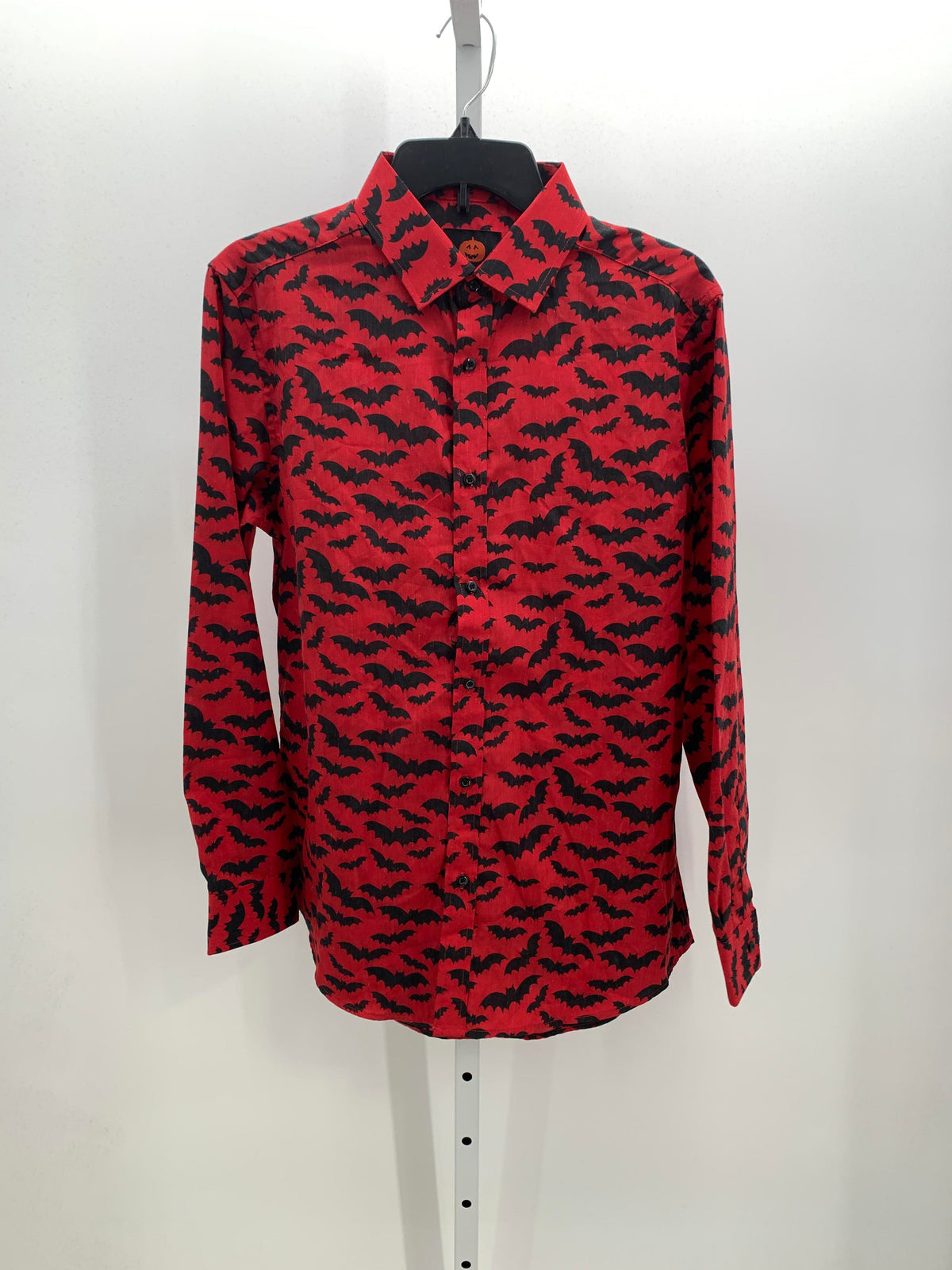 LONG SLV SHIRT BLACK BATS.