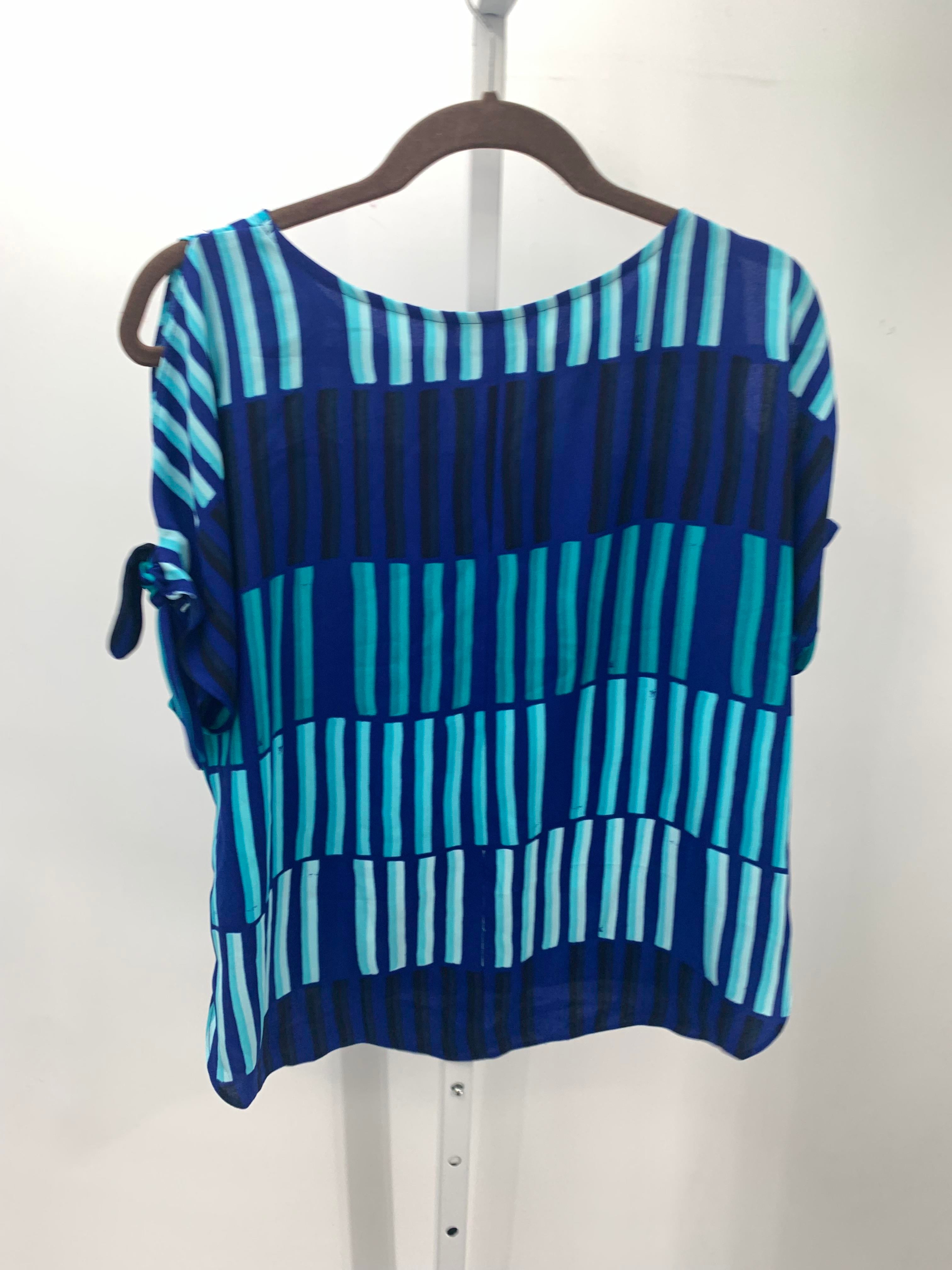 Apt. 9 Size Large Petite Petite Short Sleeve Shirt