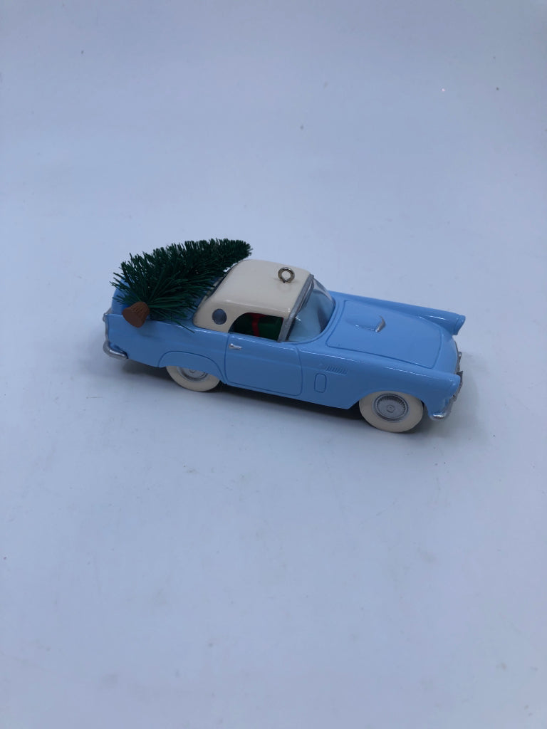 HALLMARK NIB FORD THUNDERBIRD ORNAMENT.