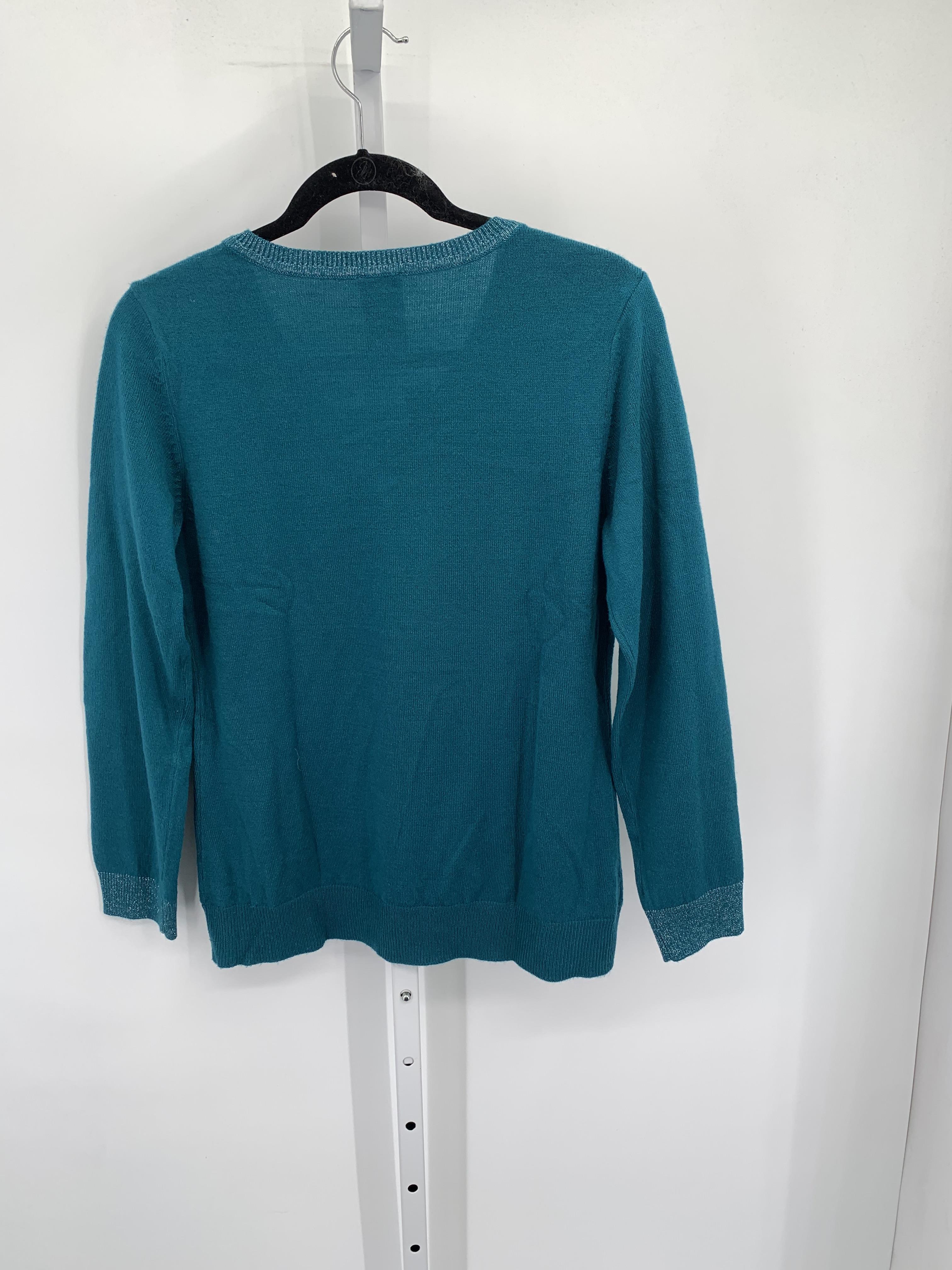 Basic Editions Size Small Misses Long Slv Sweater