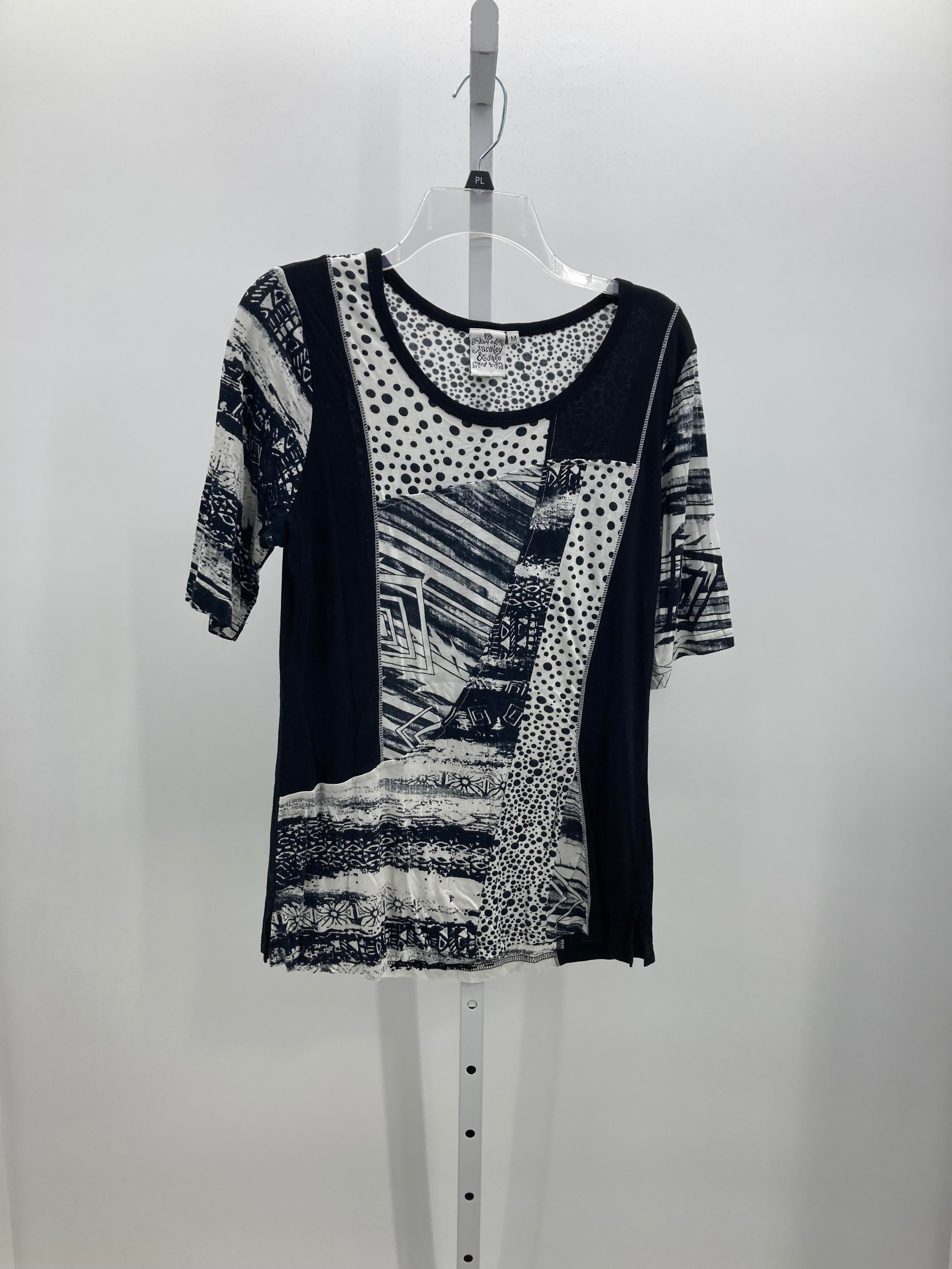 Size Medium Misses Short Slv Sweater