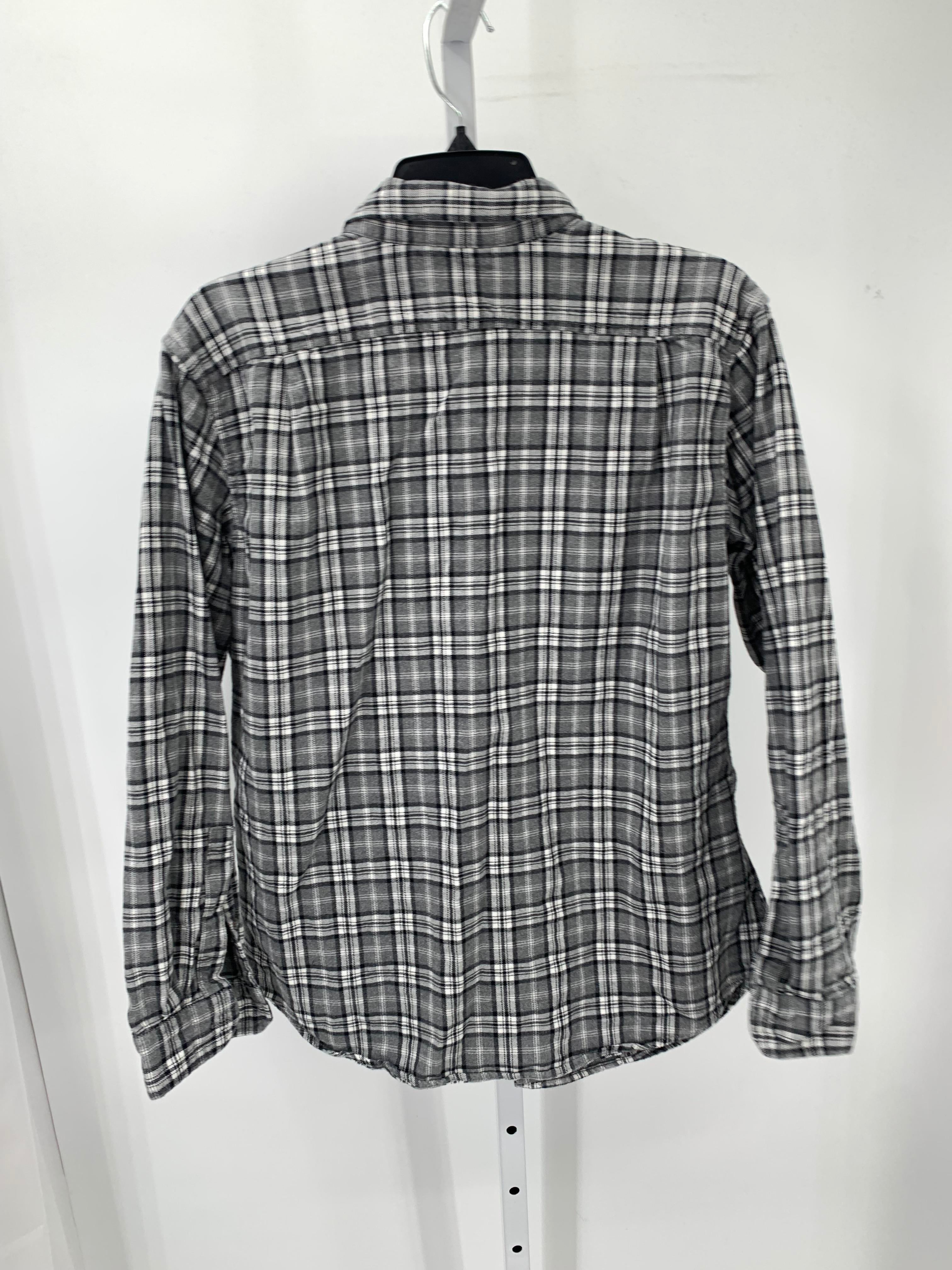 PLAID BTN DOWN