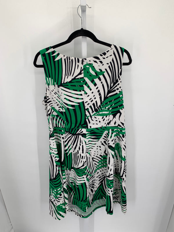 Dress Barn Size 18 W Womens Sleeveless Dress