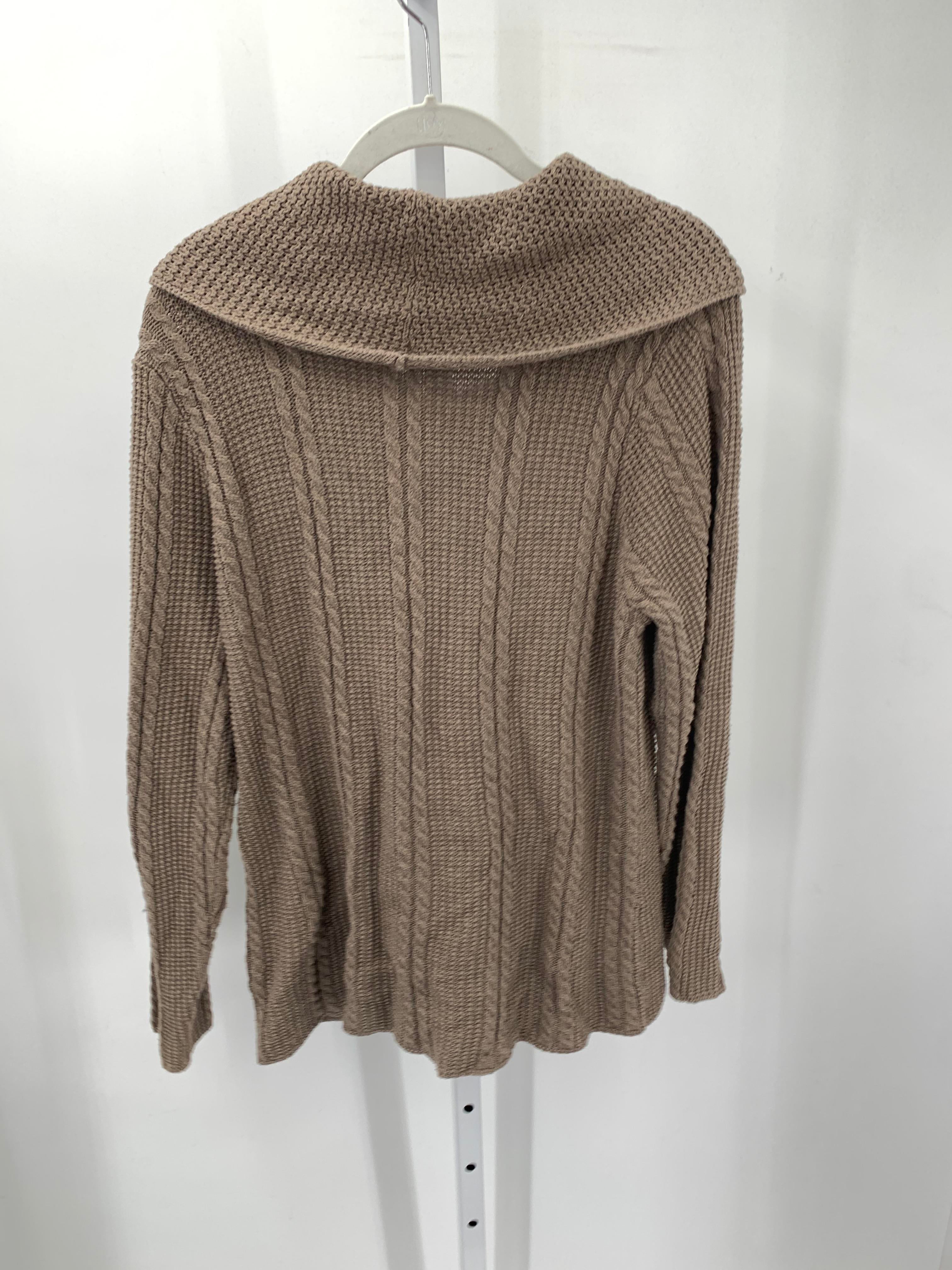 Jeanne Pierre Size Extra Large Misses Long Slv Sweater