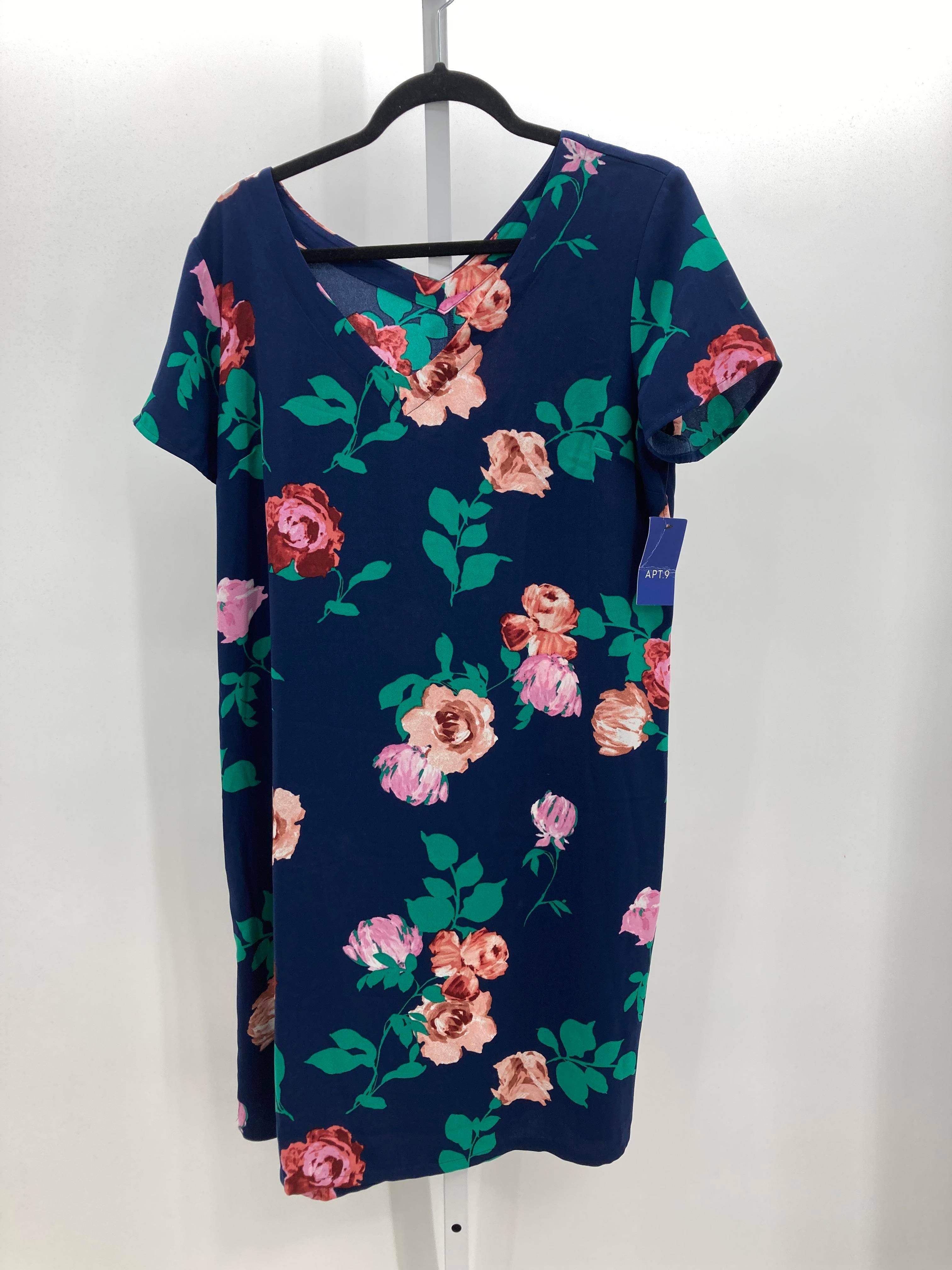 Apt. 9 Size Large Misses Short Sleeve Dress