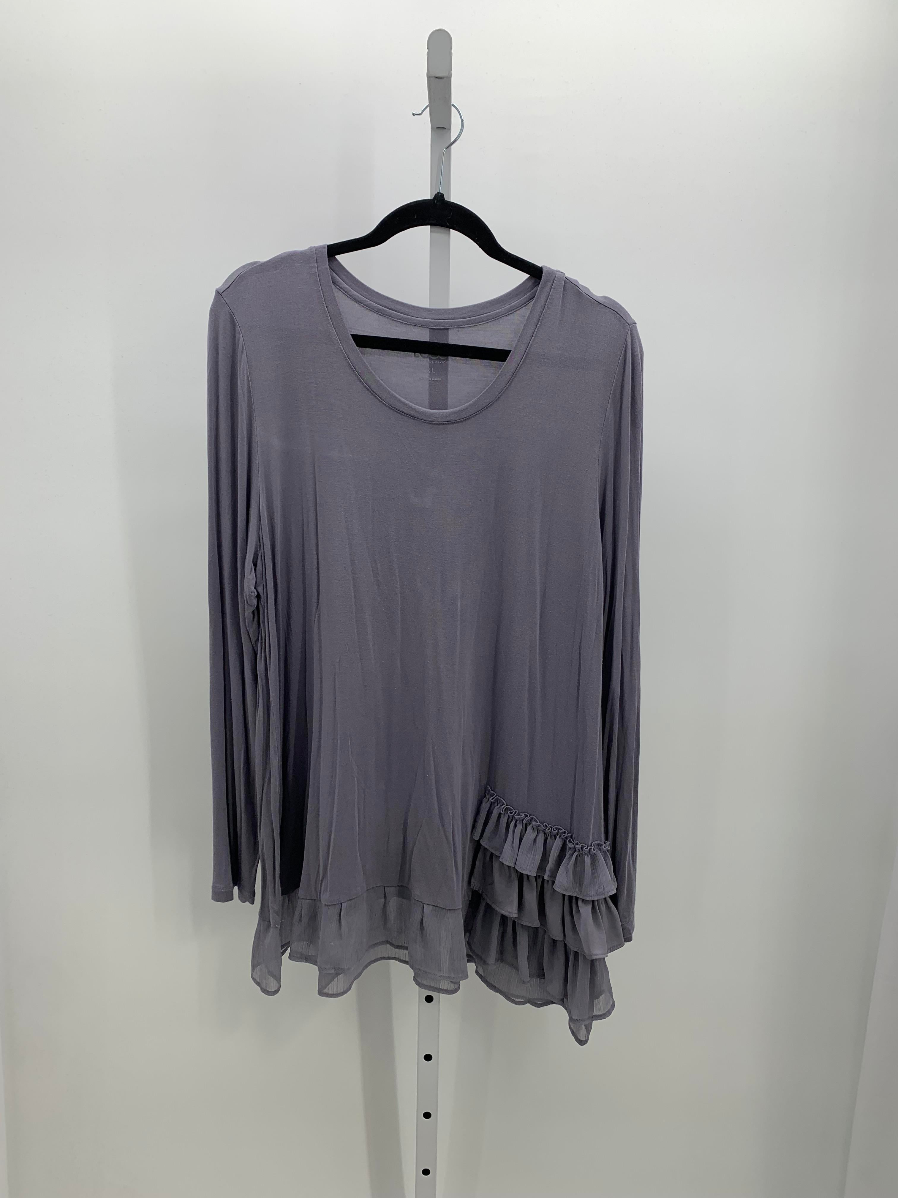 LOGO Size Extra Large Misses Long Sleeve Shirt