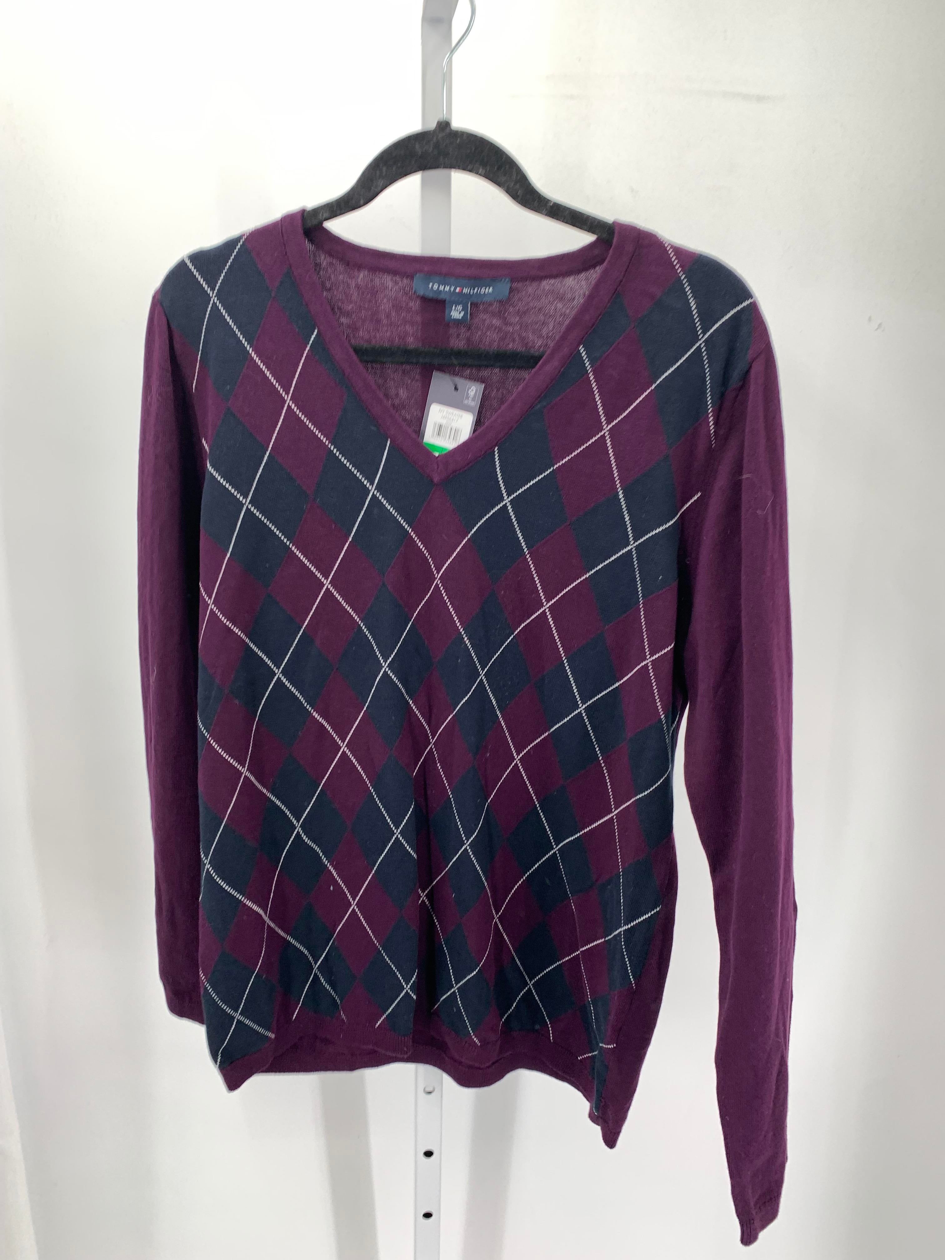 Tommy Hilfiger Size Large Misses Long Slv Sweater