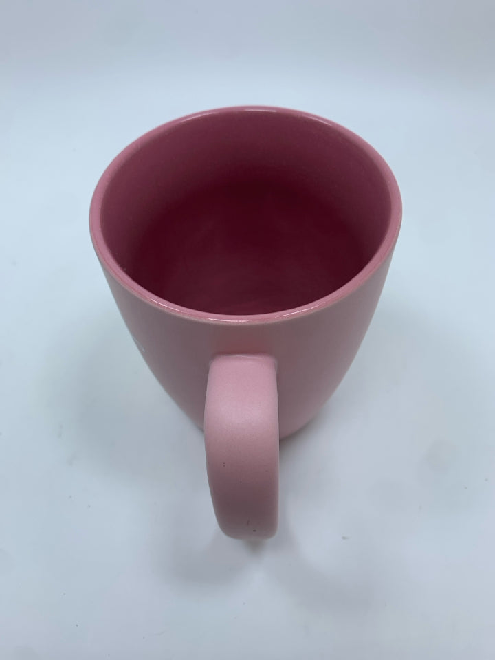 WINNIE THE POOH PINK DISNEY MUG.