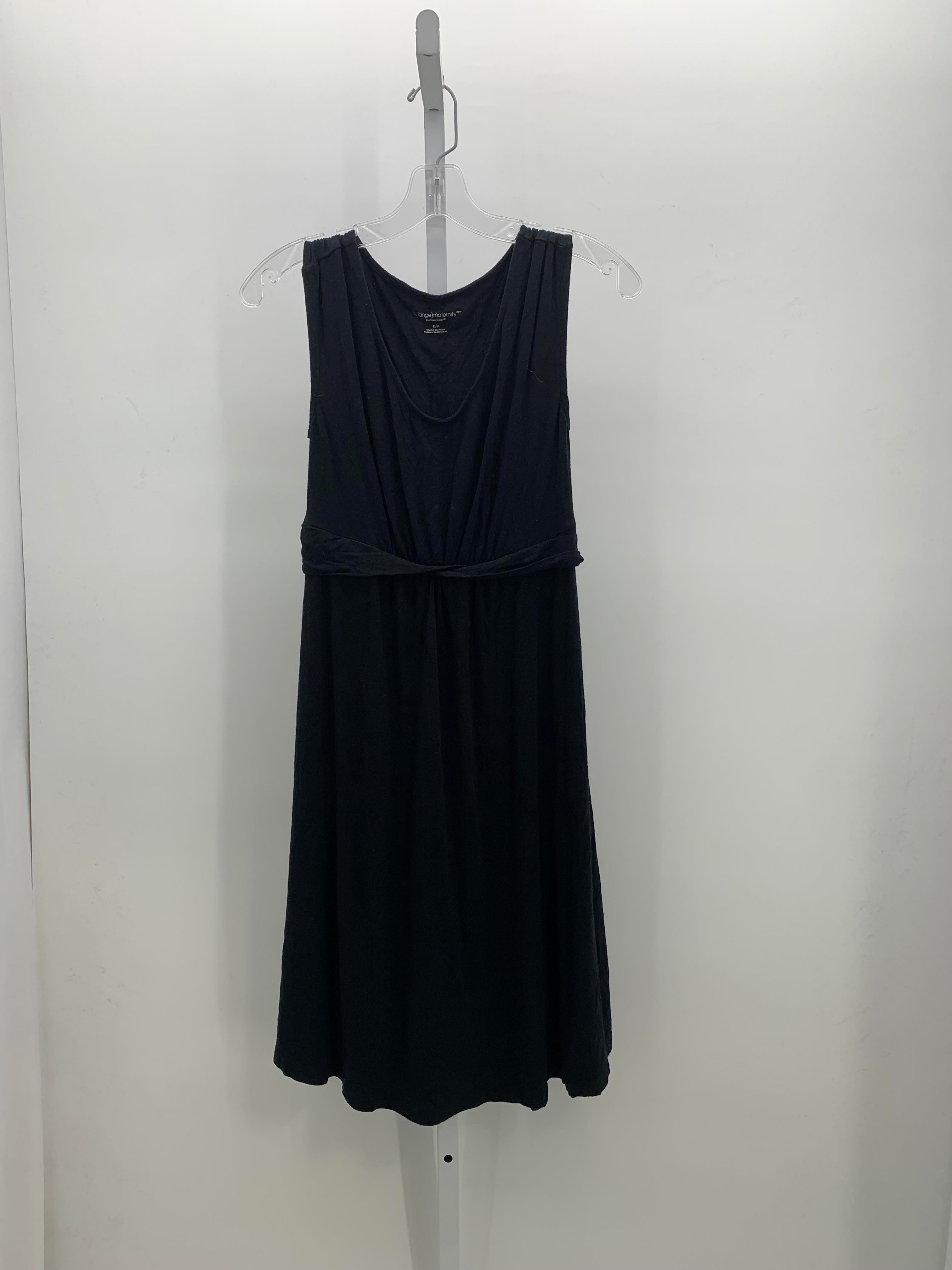 Liz Lange Black Size Small Maternity Sleeveless Dress