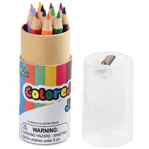 Color Pencils in Jar