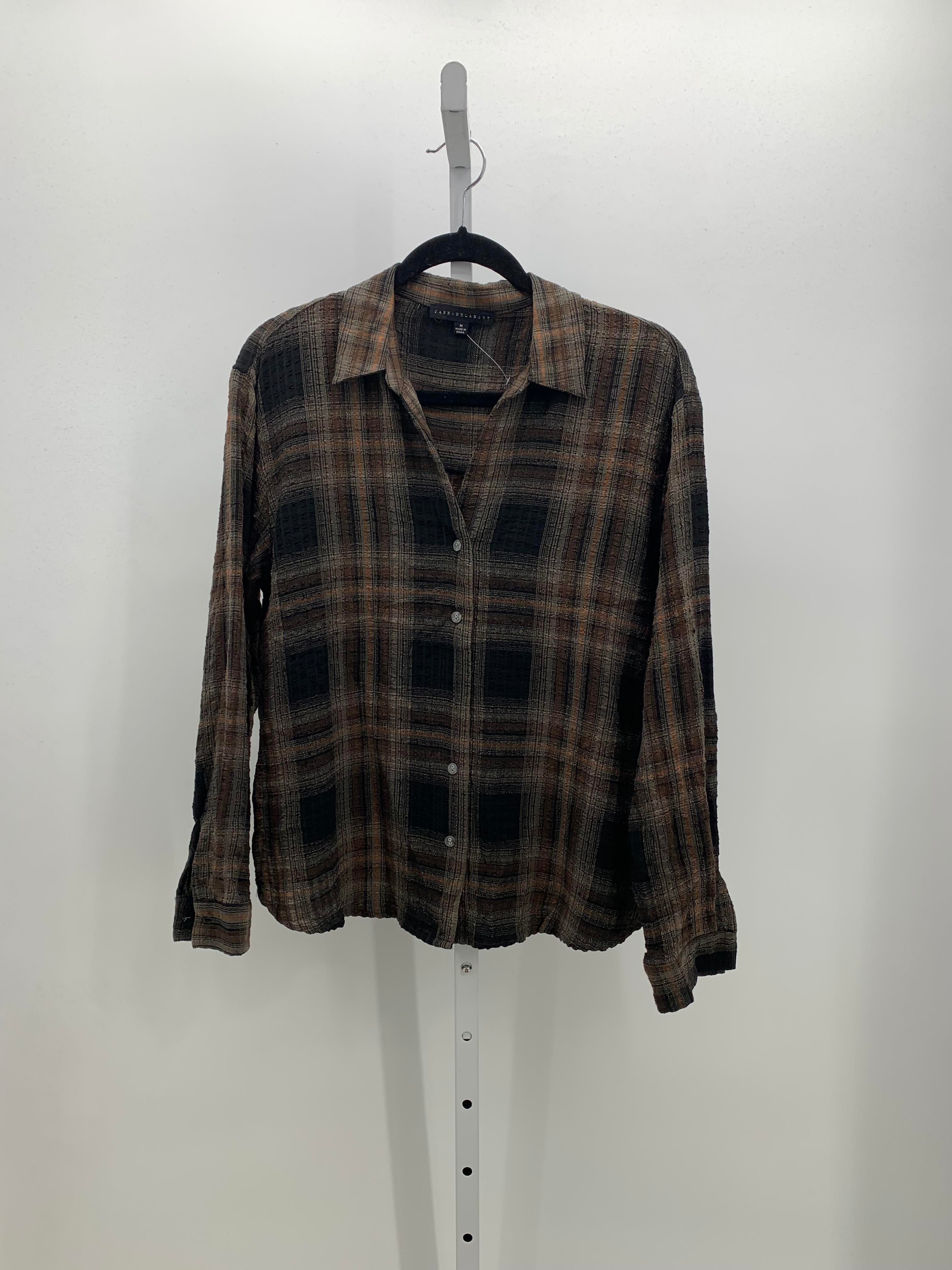 Jane + Delancey Size Medium Misses Long Sleeve Shirt