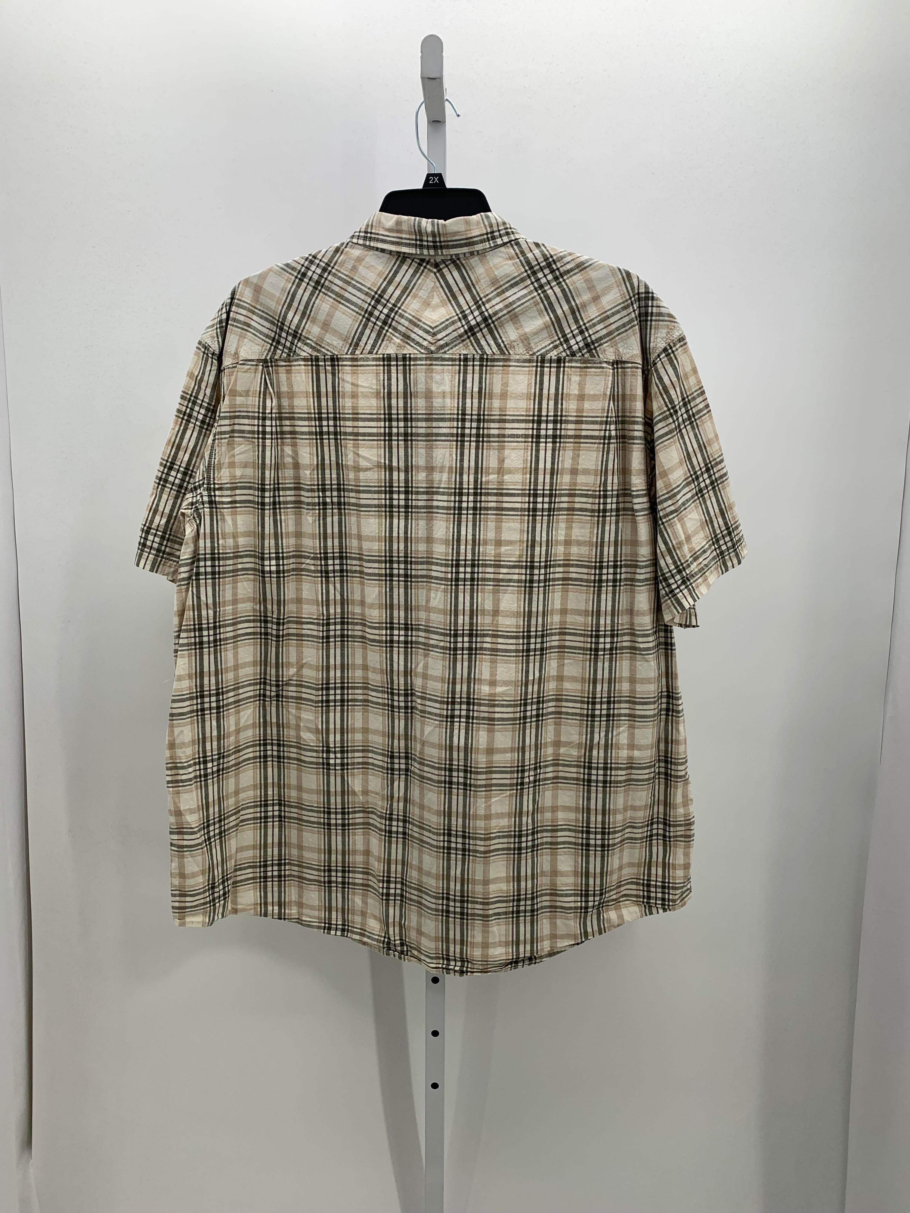 PLAID BTN DOWN