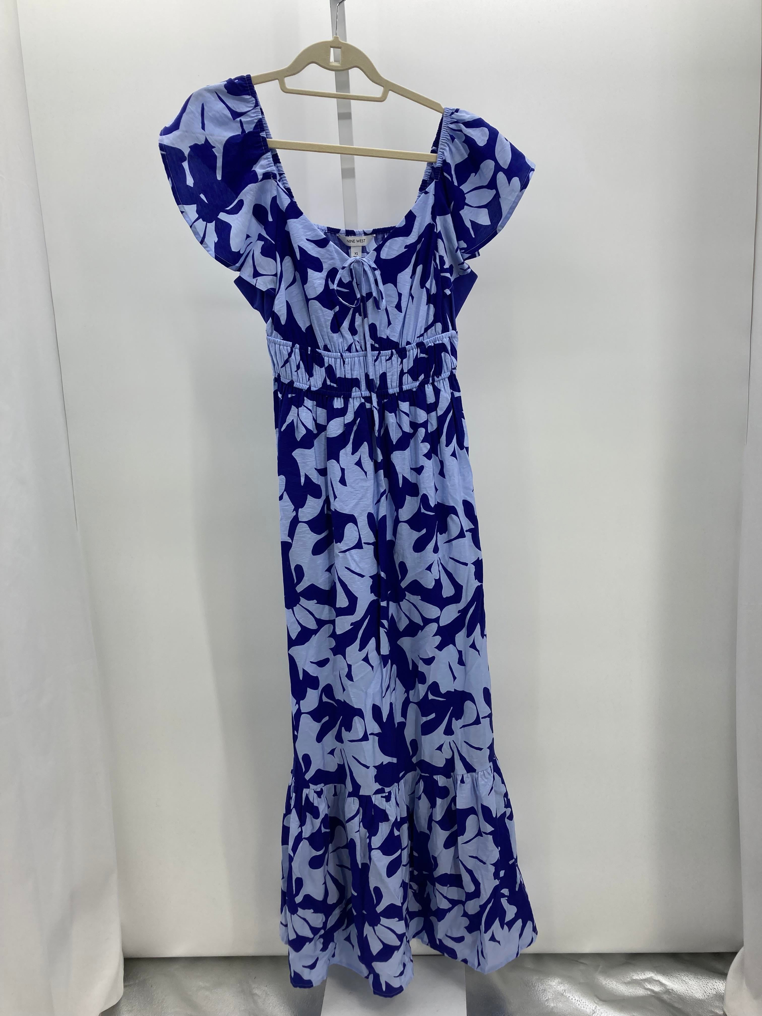 Nine West Size X Small Misses Short Sleeve Dress