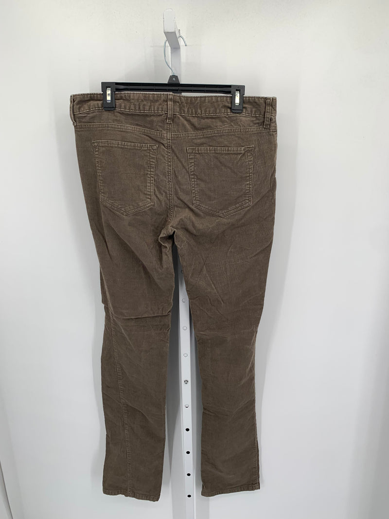 Eddie Bauer Size 12 Long Misses Corduroy Pants