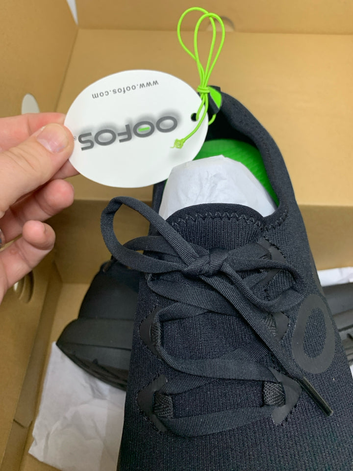 Oofos Sport Black Sneakers- New In Box