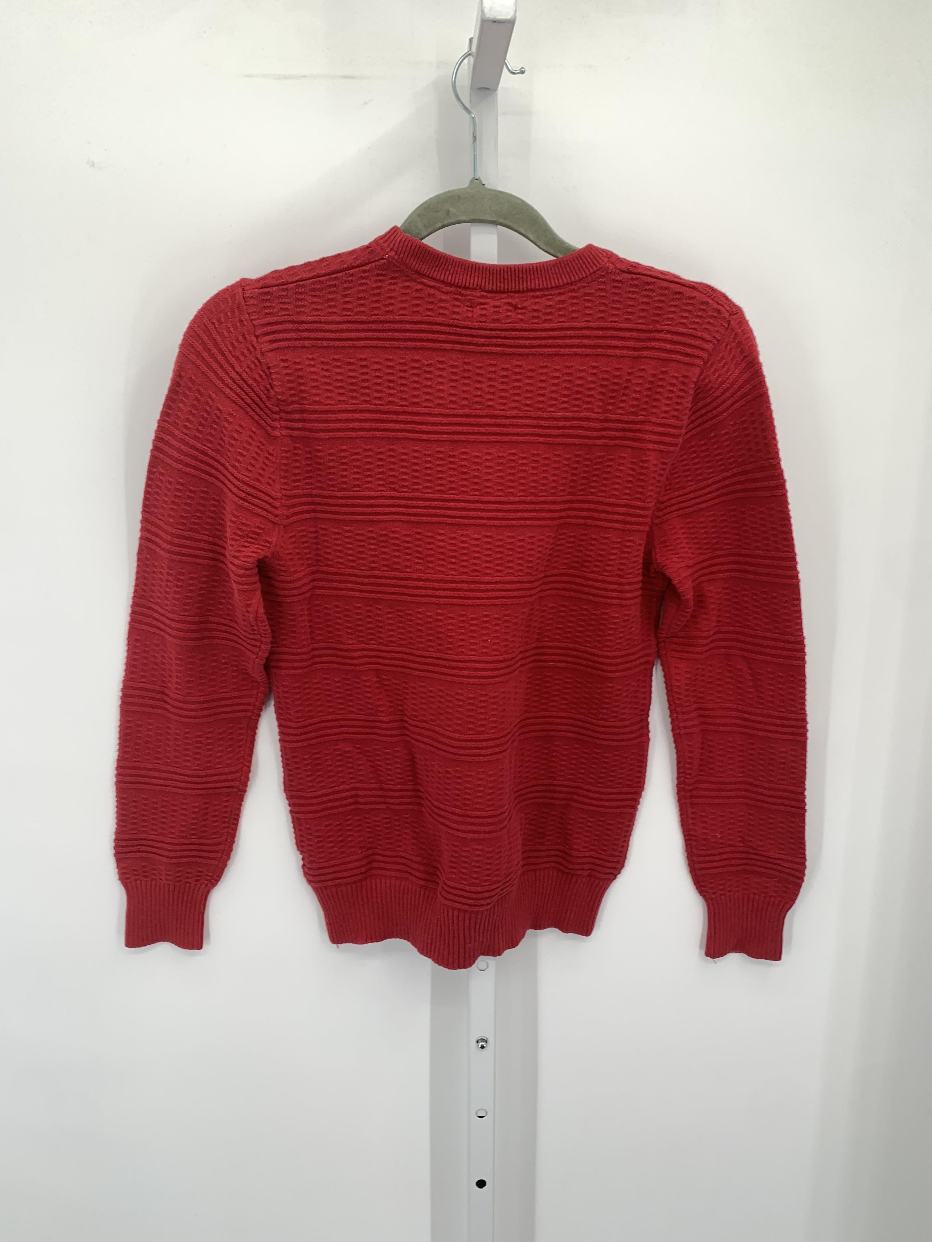 RIBBED KNIT SWEATER