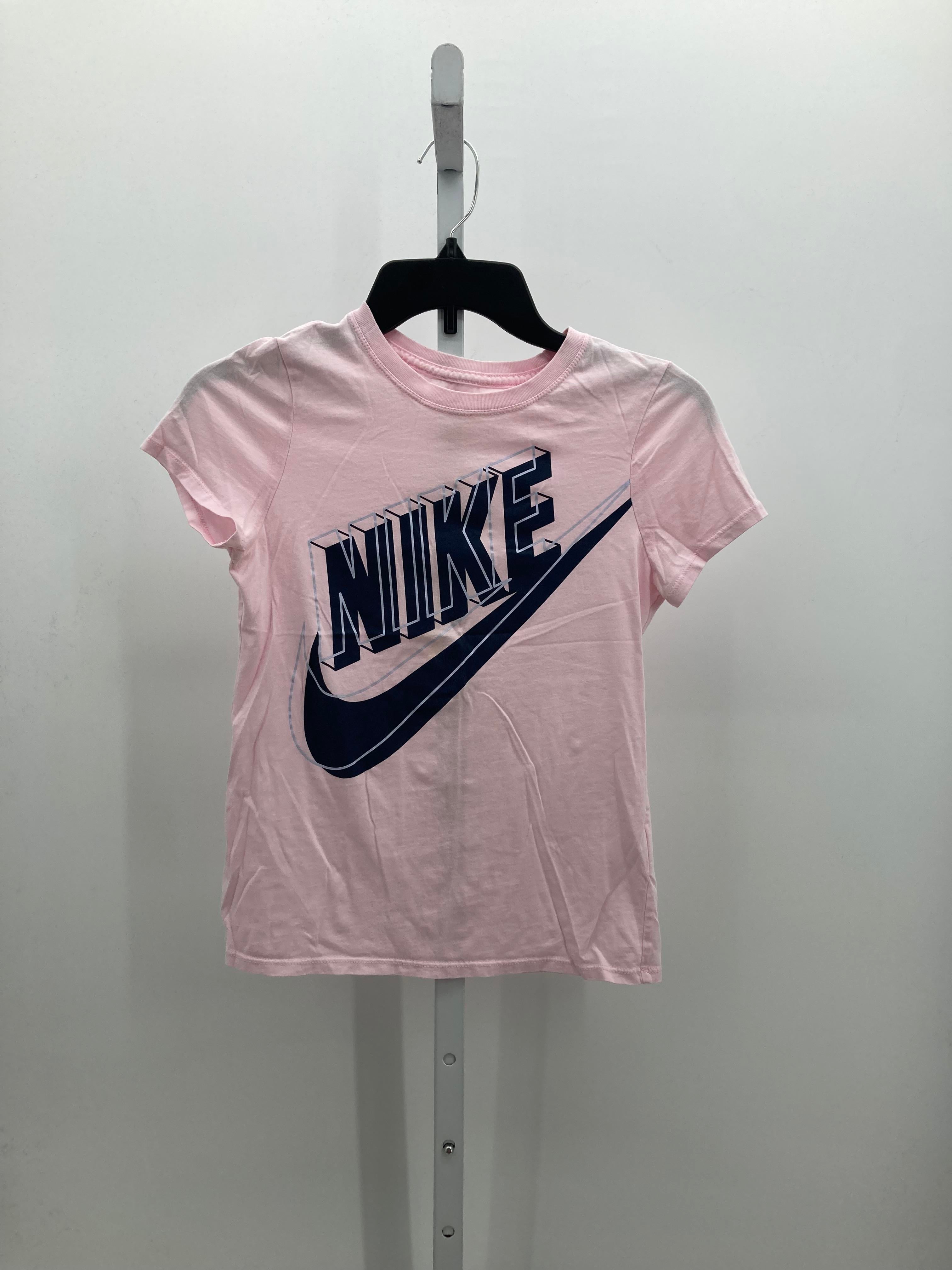 Nike Size 12-14 Girls Short Sleeve Shirt