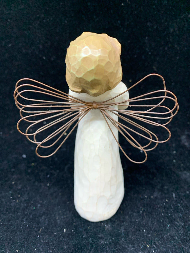 "ANGEL OF LEARNING" GIRL HOLDING BOOK-WILLOW TREE.