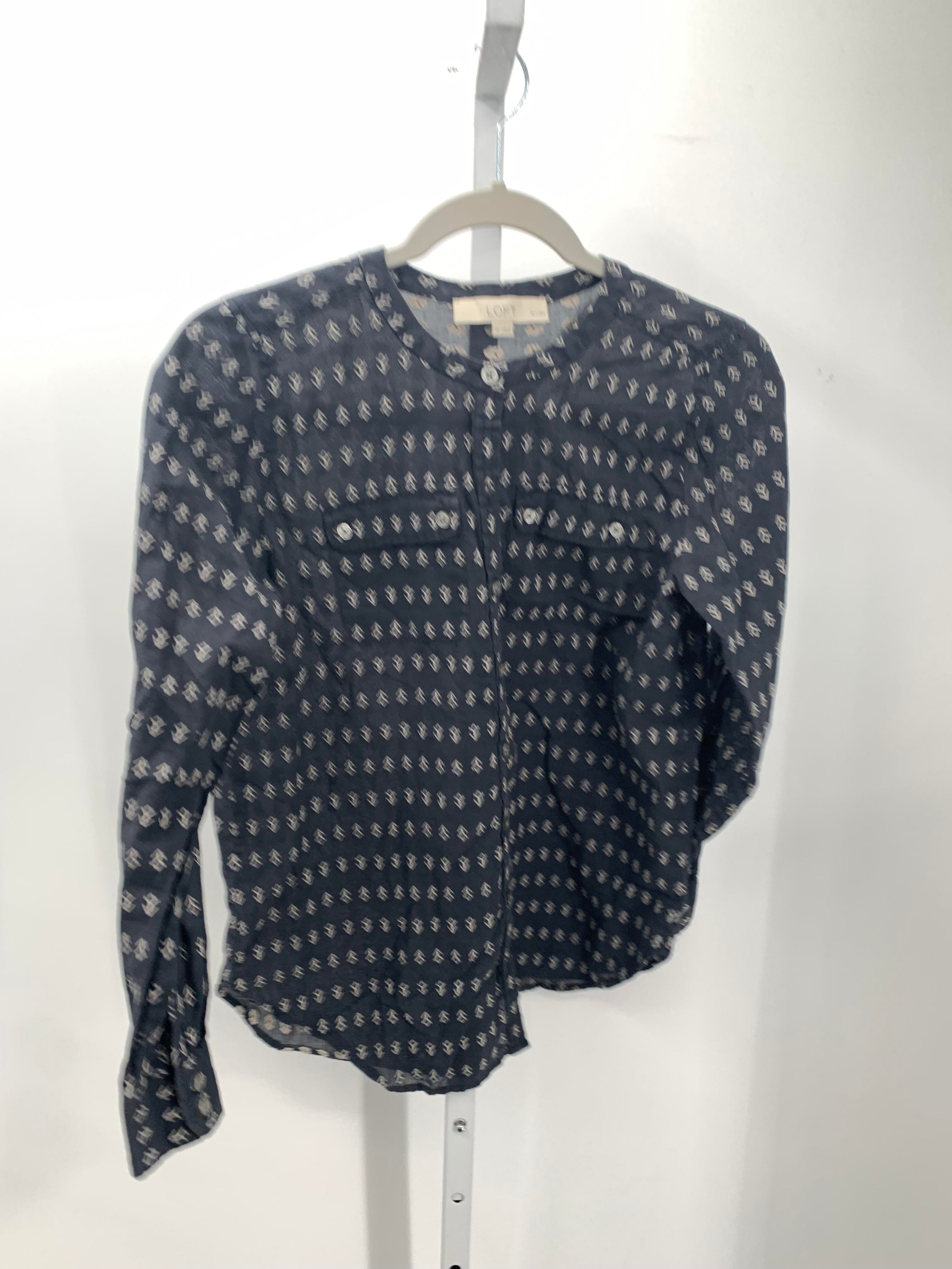 Loft Size Small Petite Petite Long Sleeve Shirt